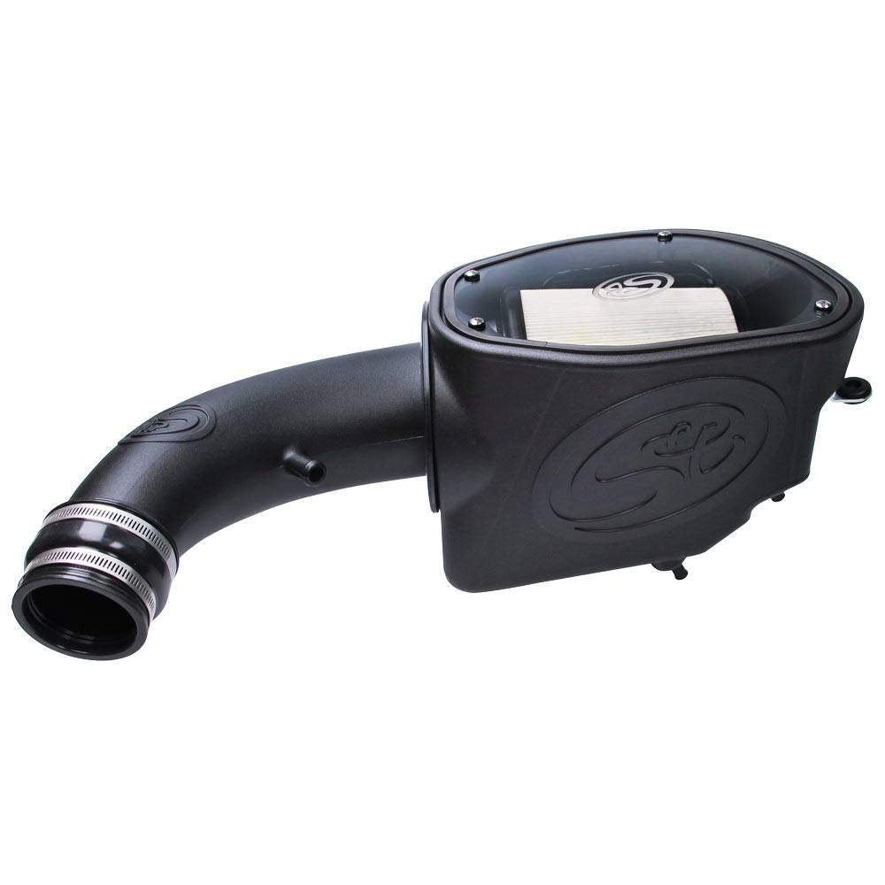 S&B Cold Air Intake For 07-11 Jeep Wrangler JK V6-3.8L Extendable White