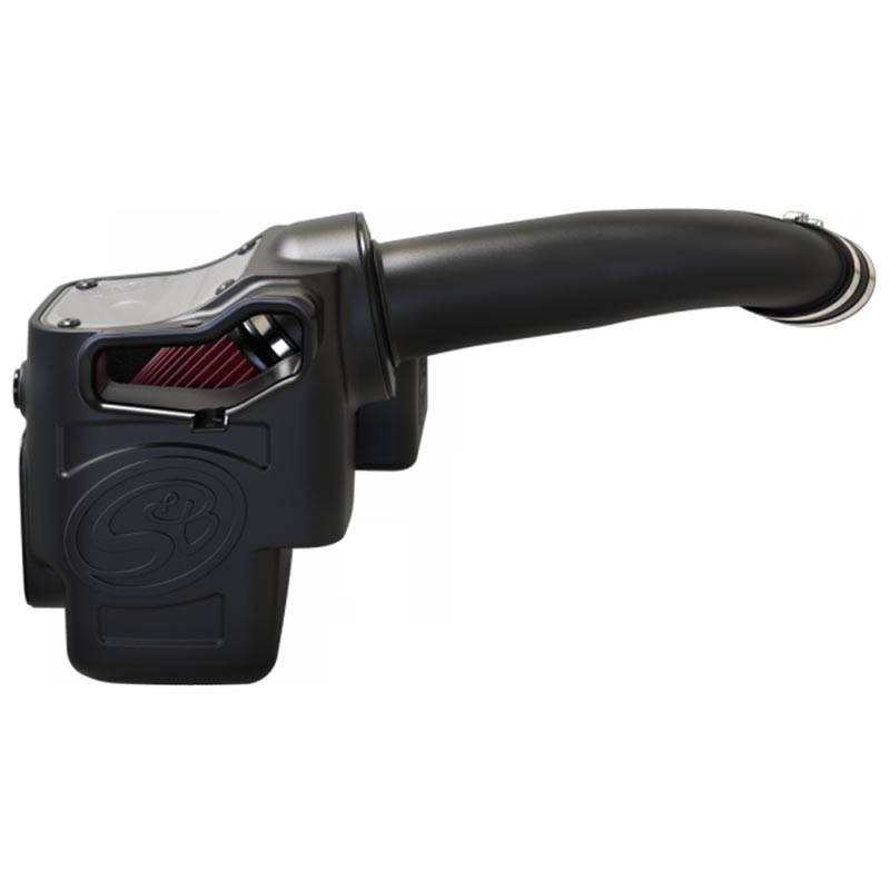 S&B Cold Air Intake For 17-19 Ford F250 F350 V8-6.7L Powerstroke Extendable White