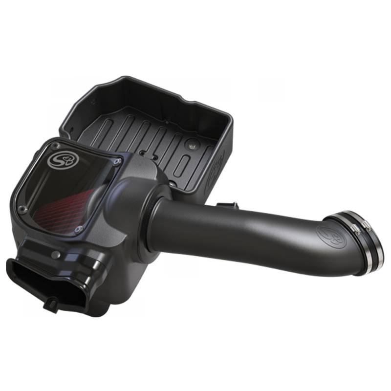 S&B 75-5085 Cold Air Intake For 17-19 Ford F250 F350 V8-6.7L Powerstroke Cotton Cleanable Red