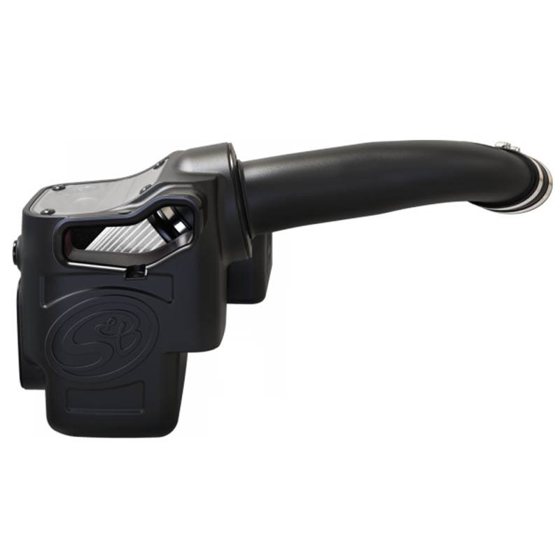 S&B Cold Air Intake For 17-19 Ford F250 F350 V8-6.7L Powerstroke Extendable White
