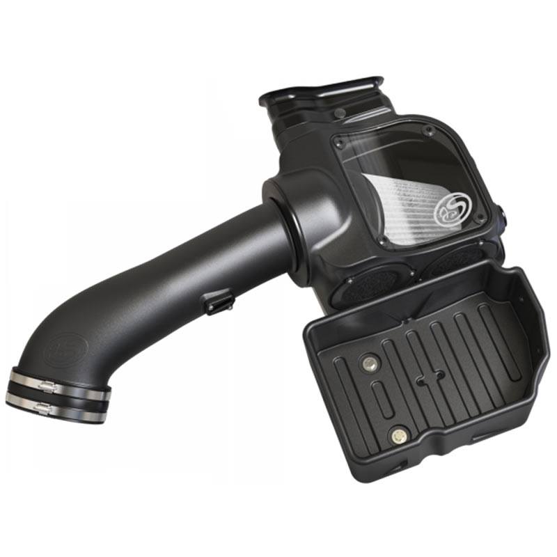 S&B Cold Air Intake For 17-19 Ford F250 F350 V8-6.7L Powerstroke Extendable White