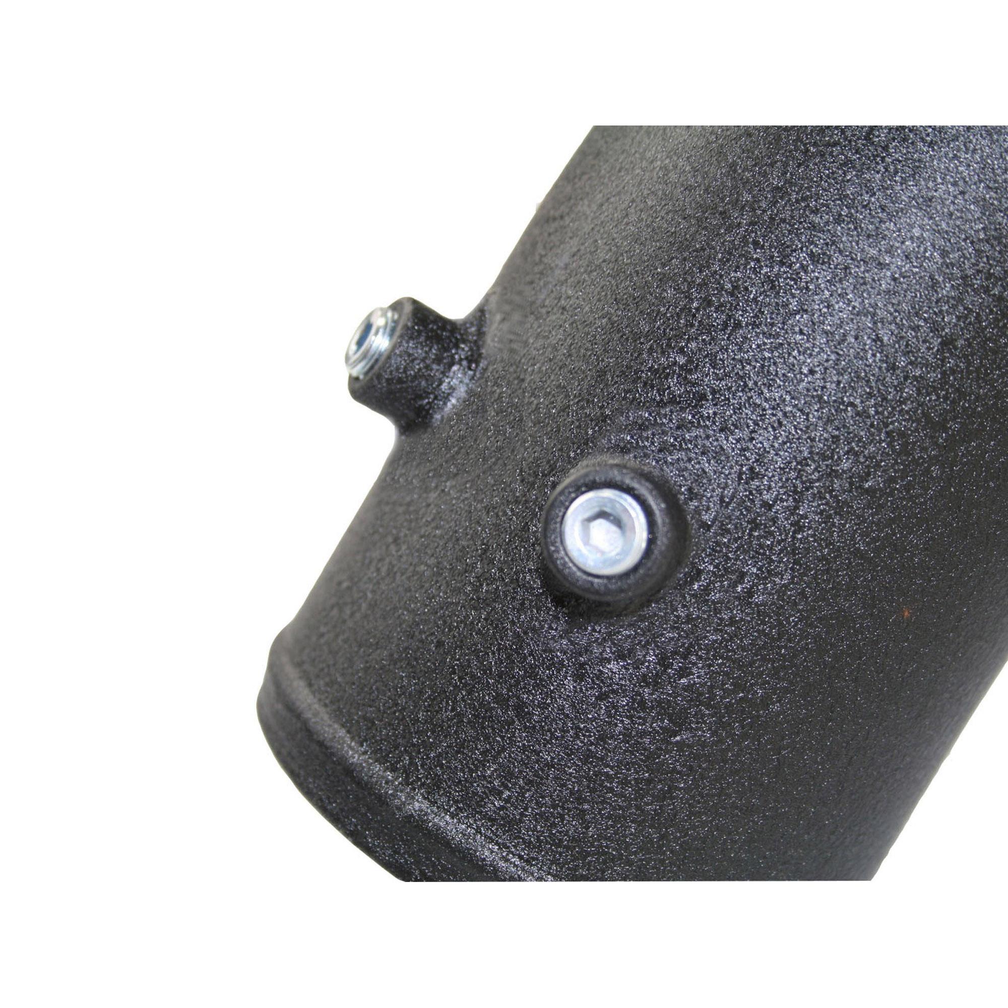 BladeRunner 3-1/2 IN Aluminum Cold Charge Pipe Black Dodge Diesel Trucks 07.5-09 L6-6.7L (td)