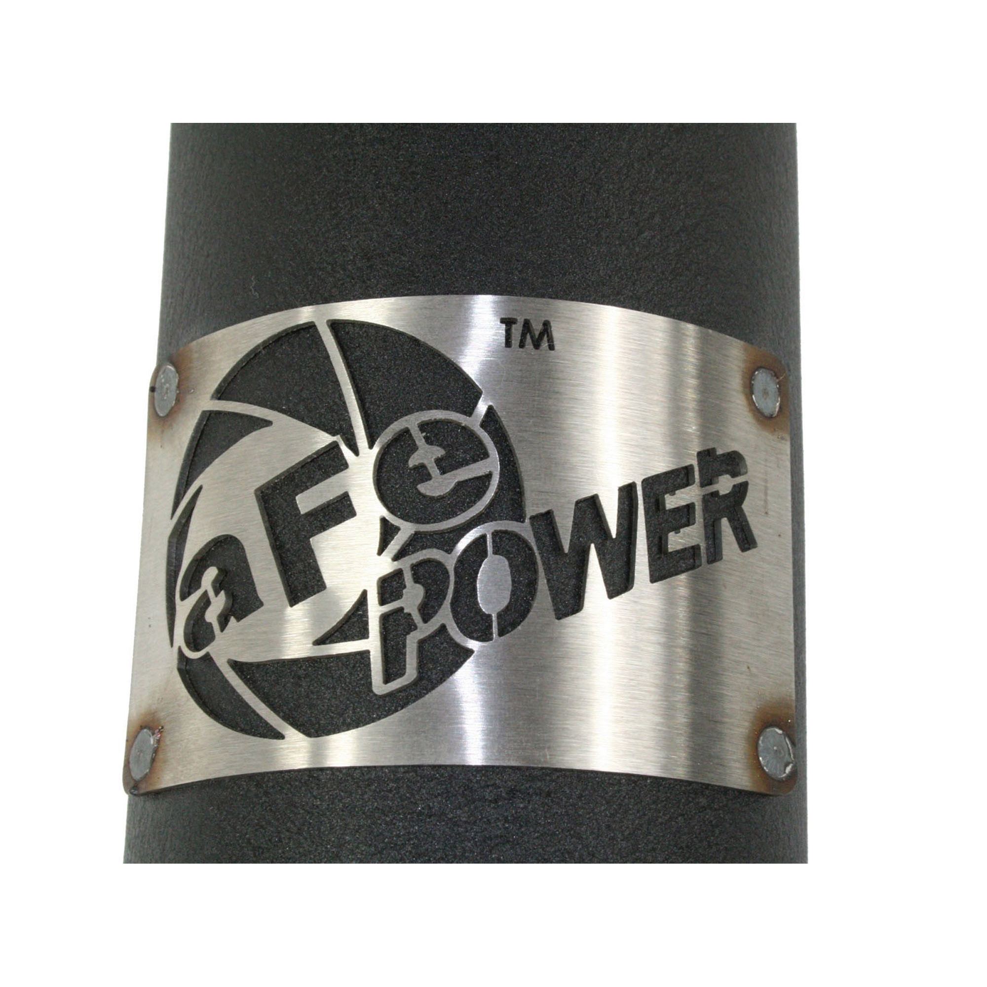 BladeRunner 3-1/2 IN Aluminum Cold Charge Pipe Black Dodge Diesel Trucks 07.5-09 L6-6.7L (td)