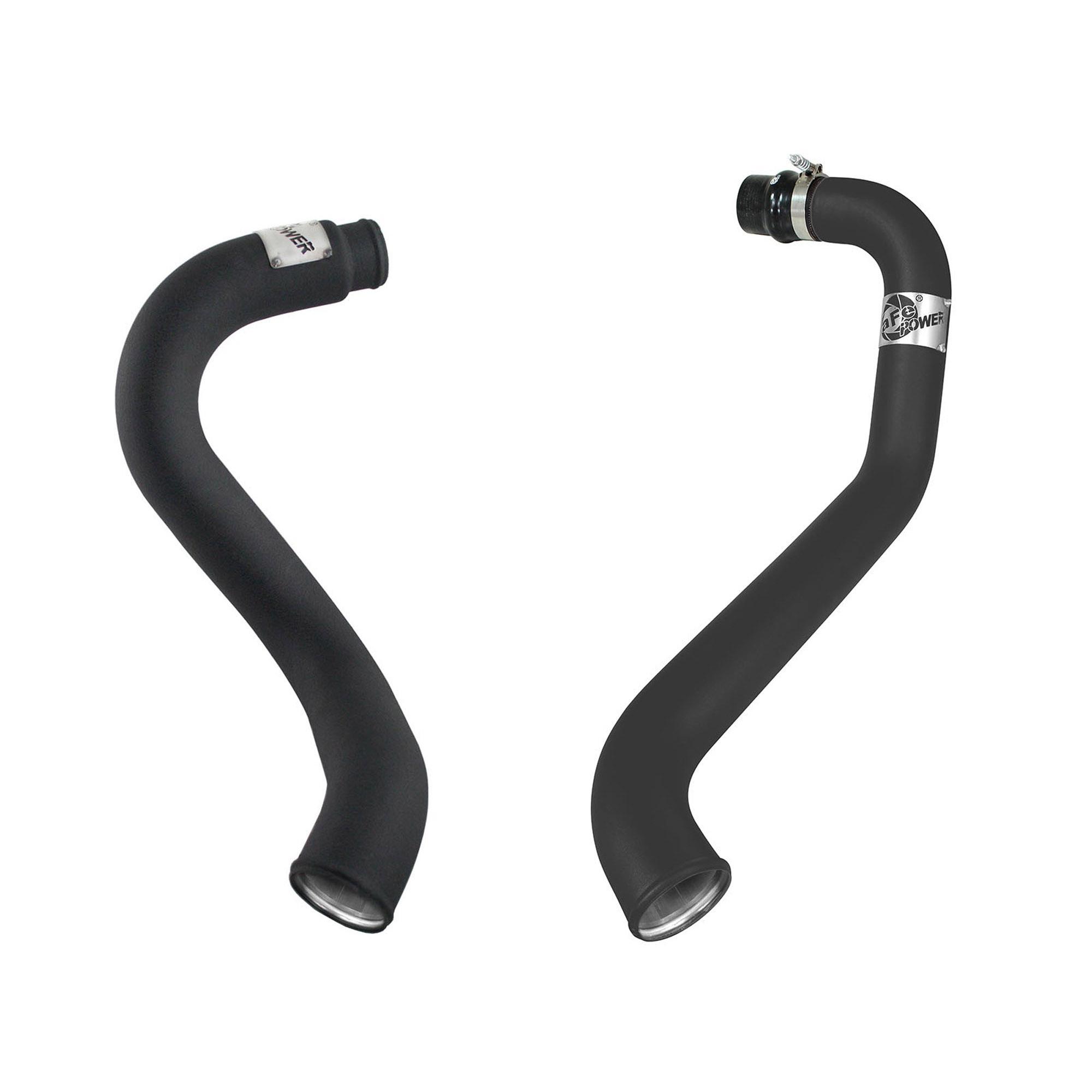 BladeRunner 3 IN Aluminum Hot and Cold Charge Pipe Kit Black GM Diesel Trucks 02-04 V8-6.6L (td) LB7