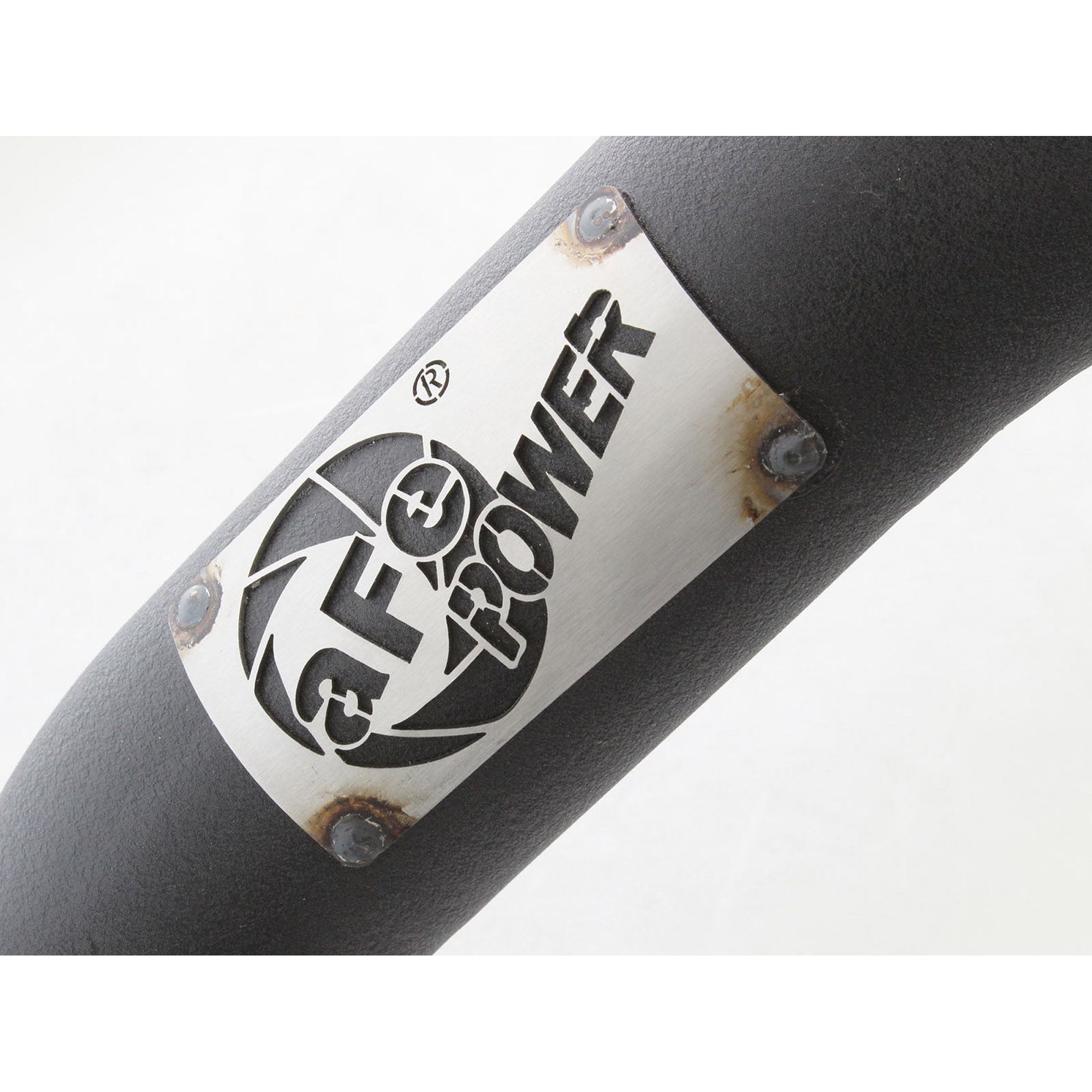 BladeRunner 3 IN Aluminum Hot Charge Pipe Black GM Diesel Trucks 11-16 V8-6.6L (td) LML