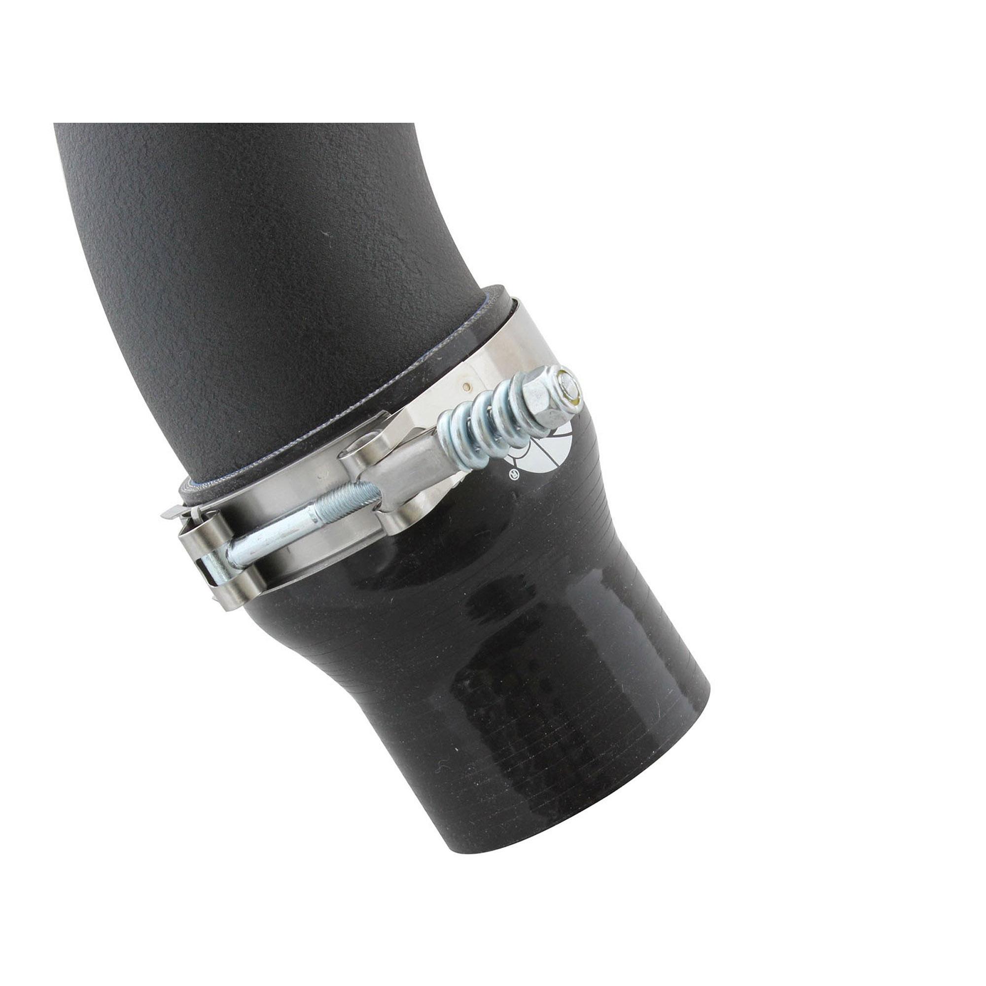 BladeRunner 3 IN Aluminum Hot Charge Pipe Black GM Diesel Trucks 11-16 V8-6.6L (td) LML
