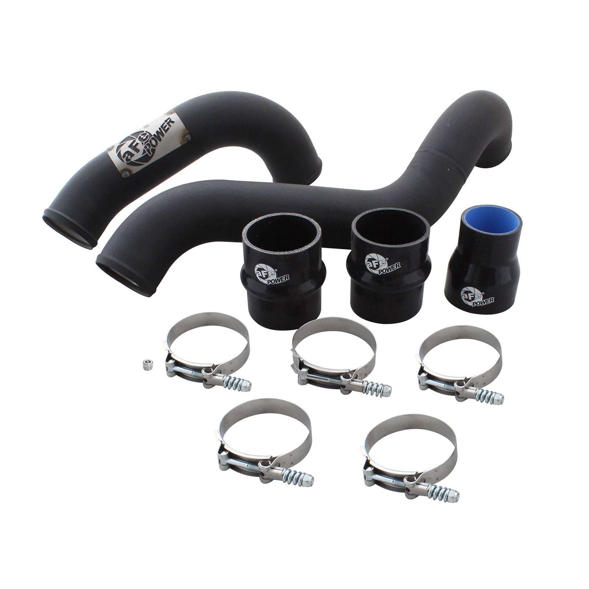 BladeRunner 3 IN Aluminum Hot Charge Pipe Black GM Diesel Trucks 11-16 V8-6.6L (td) LML