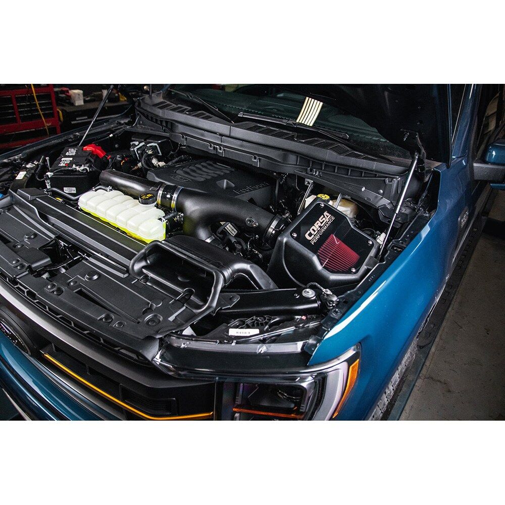 Corsa Performance DryTech 3D Closed Box Air Intake 2021-2022 Ford F-150 3.5L Turbo