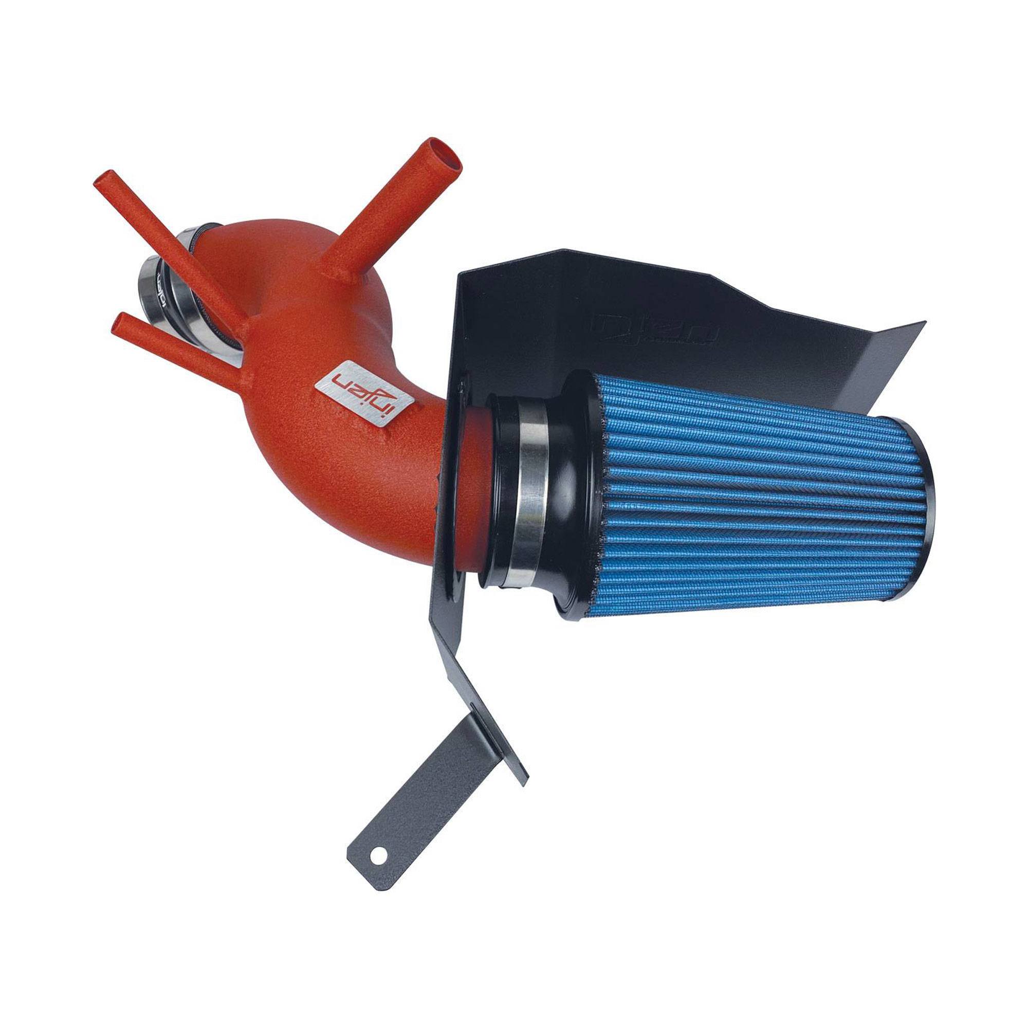 Injen SP Short Ram Cold Air Intake System - SP1355 Wrinkle Red INJ-SP1355WR