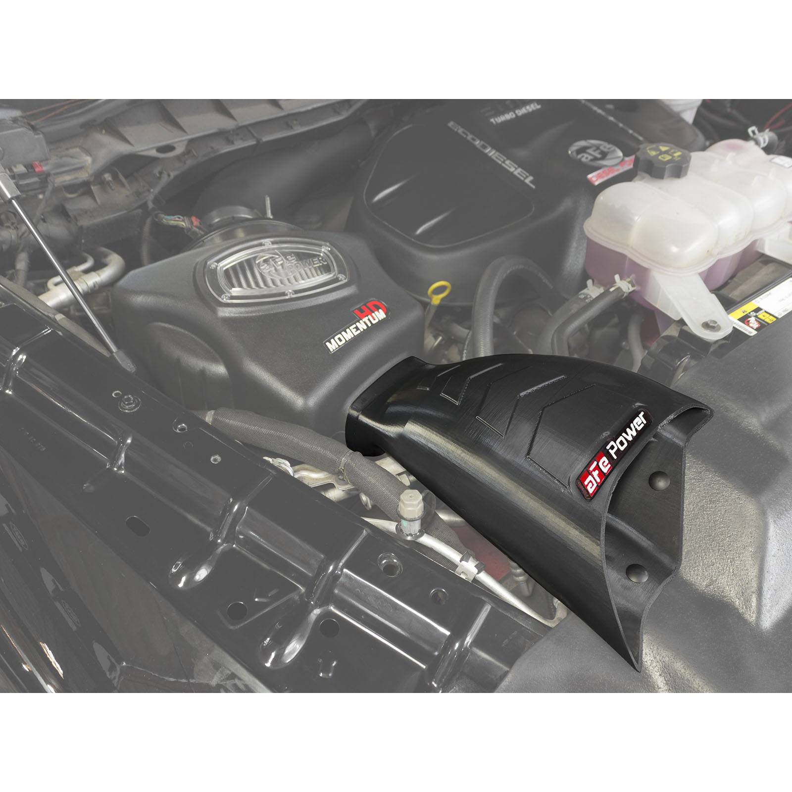 aFe Power AFE-54-72006-S Dynamic Air Scoop D.A.S. RAM 1500 EcoDiesel 14-18/1500 Classic 2019 V6-3.0L (td) - Image 6