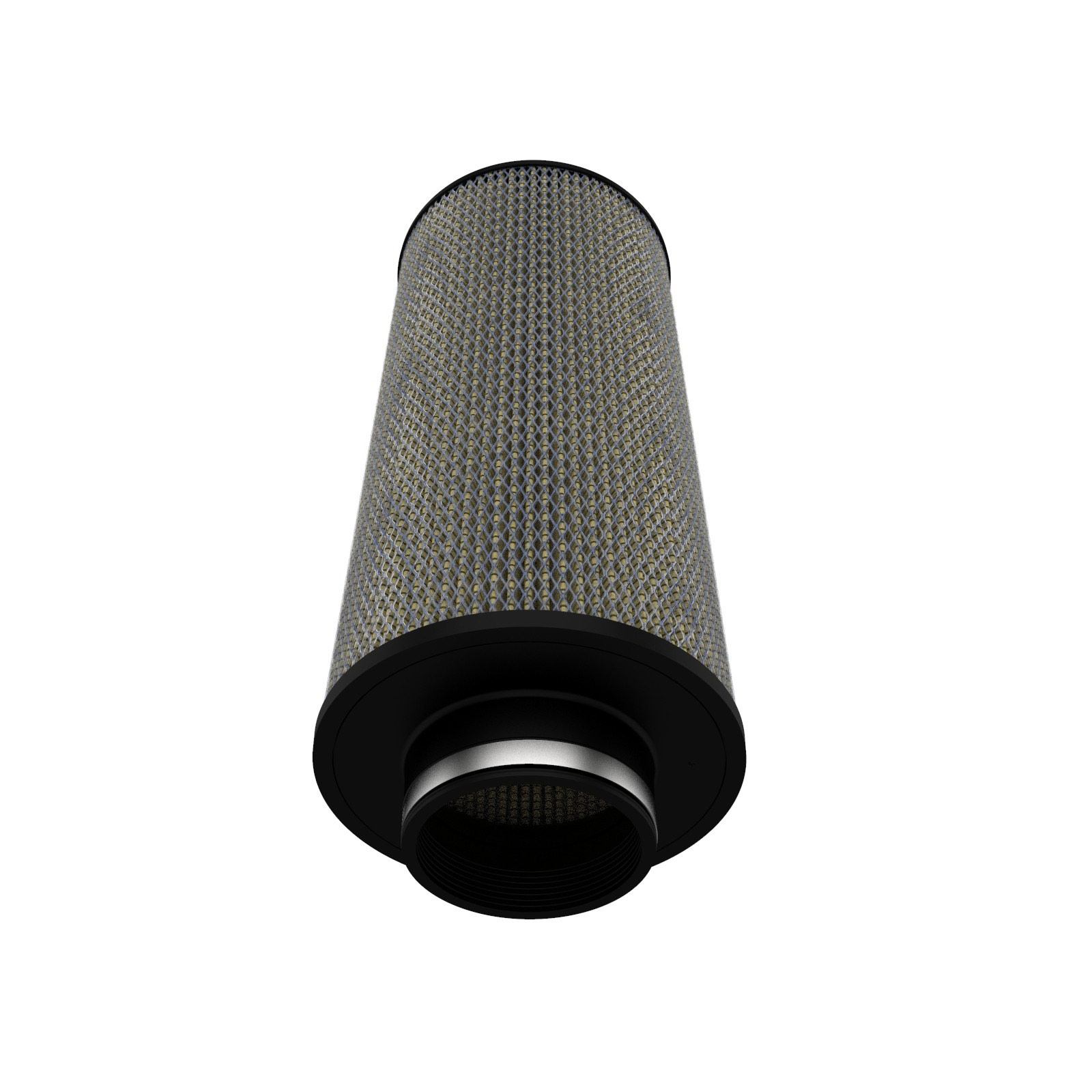 aFe Power AFE-72-90117 Magnum FLOW Universal Air Filter w/ Pro GUARD 7 Media 4 IN F x 8 IN B x 7 IN T x 15 IN H w/ Expanded Metal - Image 3