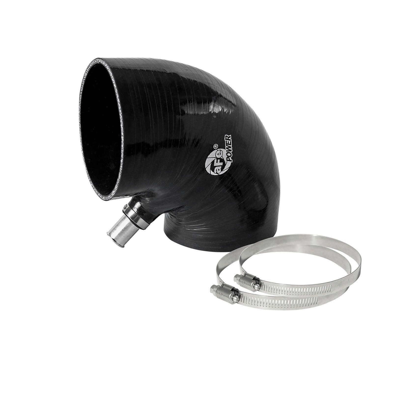 Magnum FORCE AFE-59-00113 Cold Air Intake System Spare Parts Kit (4 IN ID to 4-1/4 IN ID x 90 Deg.) Elbow Reducing Coupler - Black