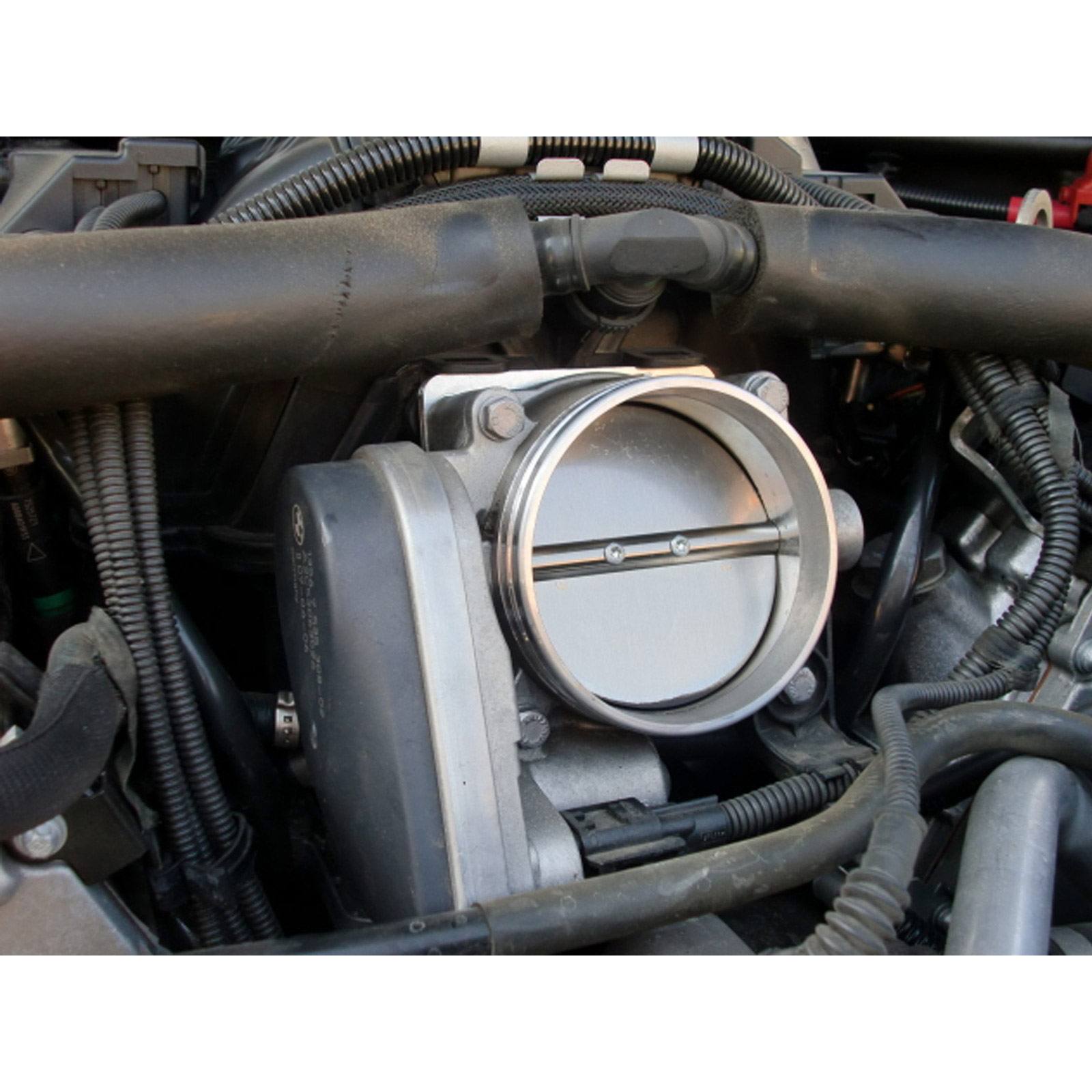 aFe Power AFE-46-31006 Silver Bullet Throttle Body Spacer Kit BMW 545i/550i/645Ci/650i/750i (E60/63/64) 04-10 /X5 (E53) 06-08 V8-4.4/4.8L (N62) - Image 6