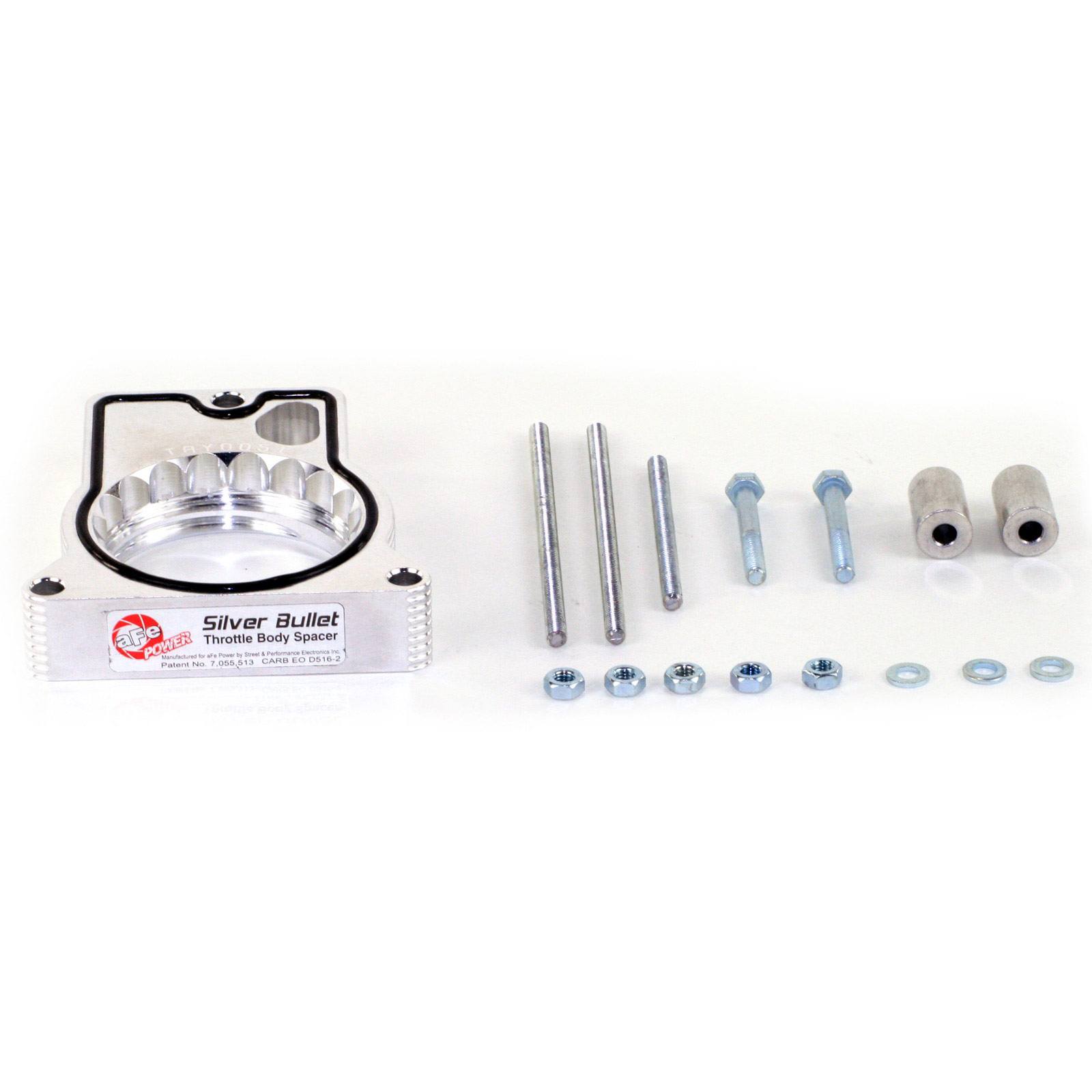 aFe Power AFE-46-34006 Silver Bullet Throttle Body Spacer Kit GM C/K 1500 96-00 V6-4.3L - Image 2