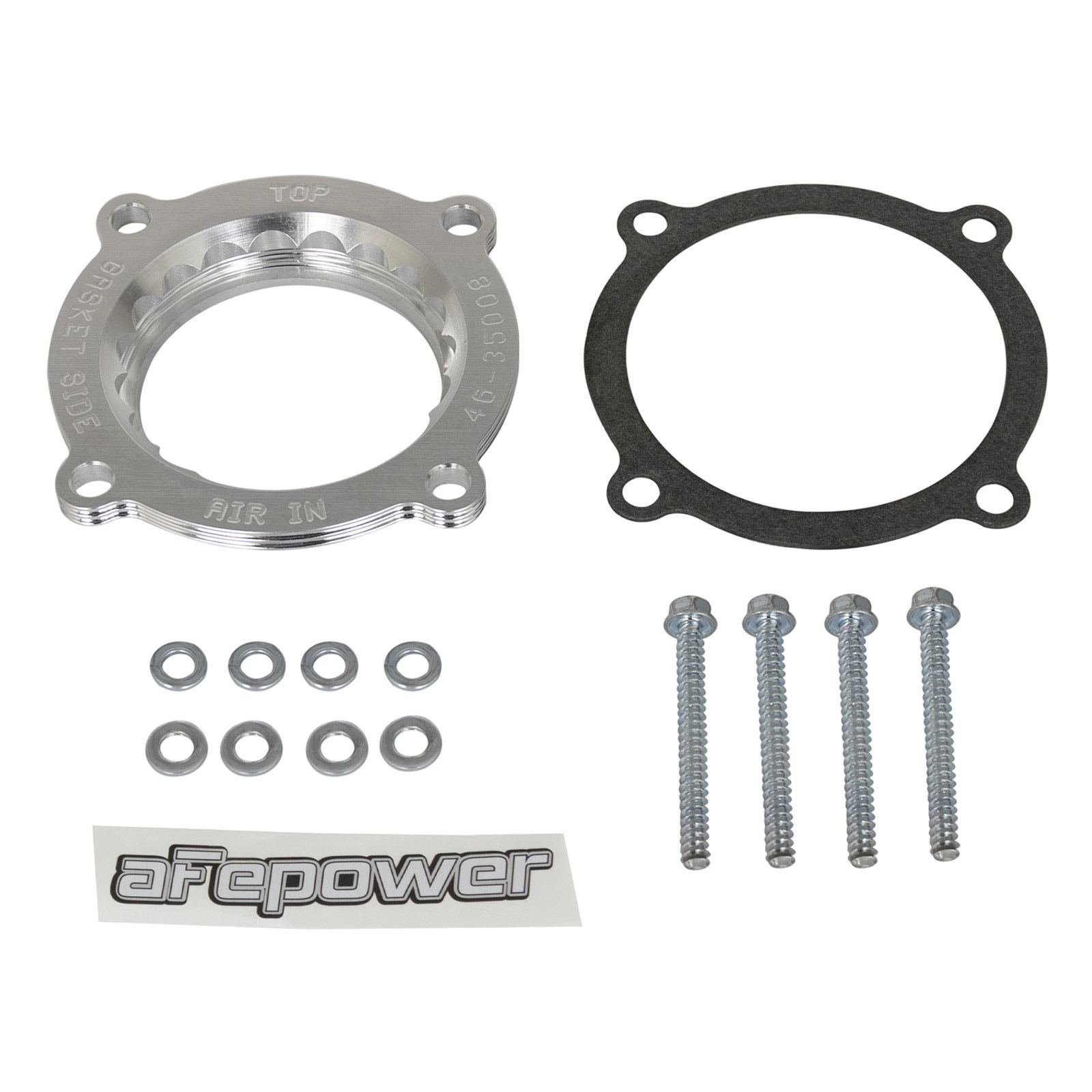aFe Power AFE-46-35008 Silver Bullet Throttle Body Spacer Kit Jeep Wrangler (JL)/Gladiator (JT) 18-22 V6-3.6L - Image 5