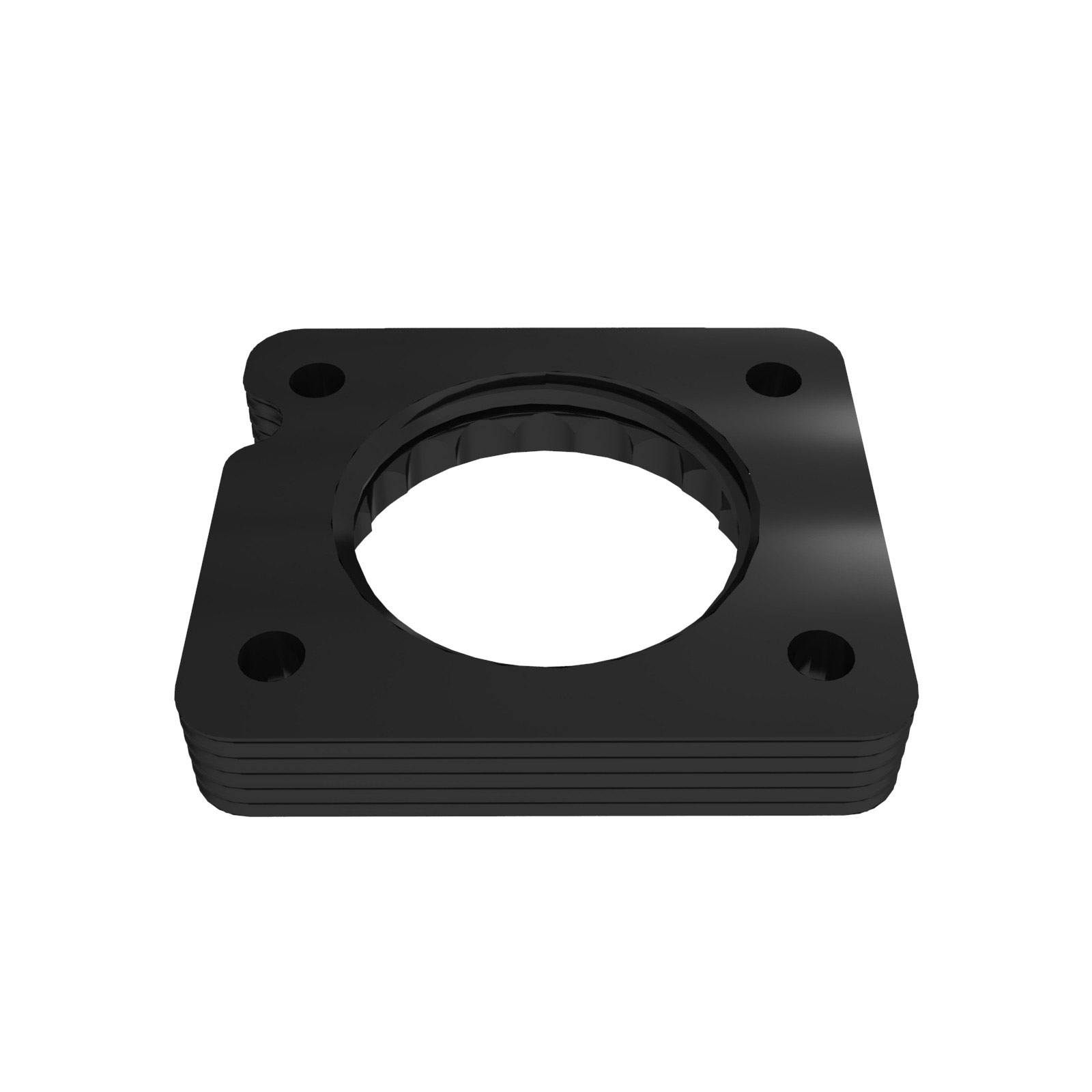 aFe Power AFE-46-37004 Silver Bullet Throttle Body Spacer Kit Acura MDX/RDX/RLX/TLX 13-20/Honda Ridgeline 17-22 V6-3.5L - Image 3