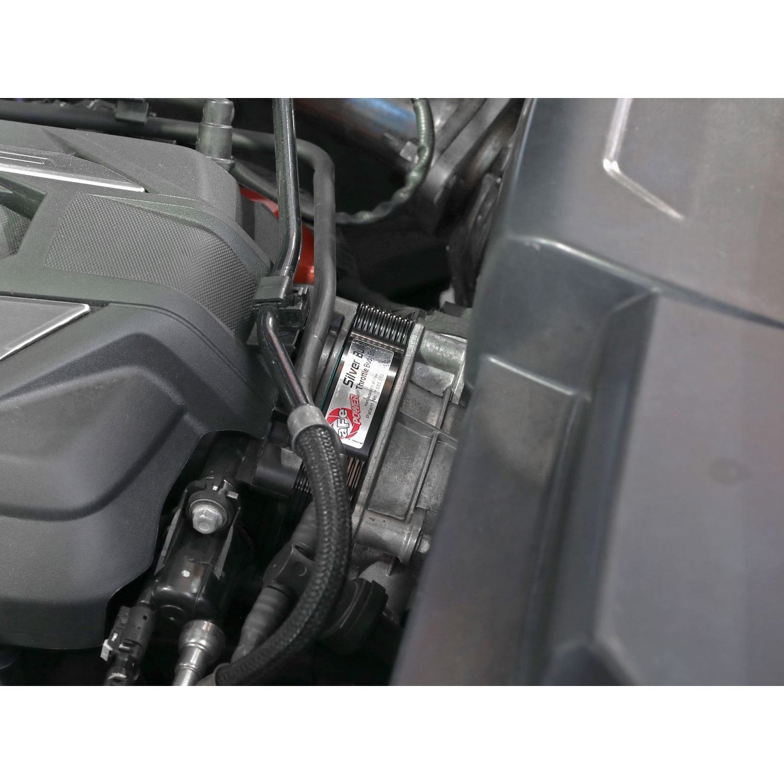 aFe Power AFE-46-34023B Silver Bullet Throttle Body Spacer Kit Black Chevrolet Corvette (C8) 20-22 V8-6.2L - Image 3