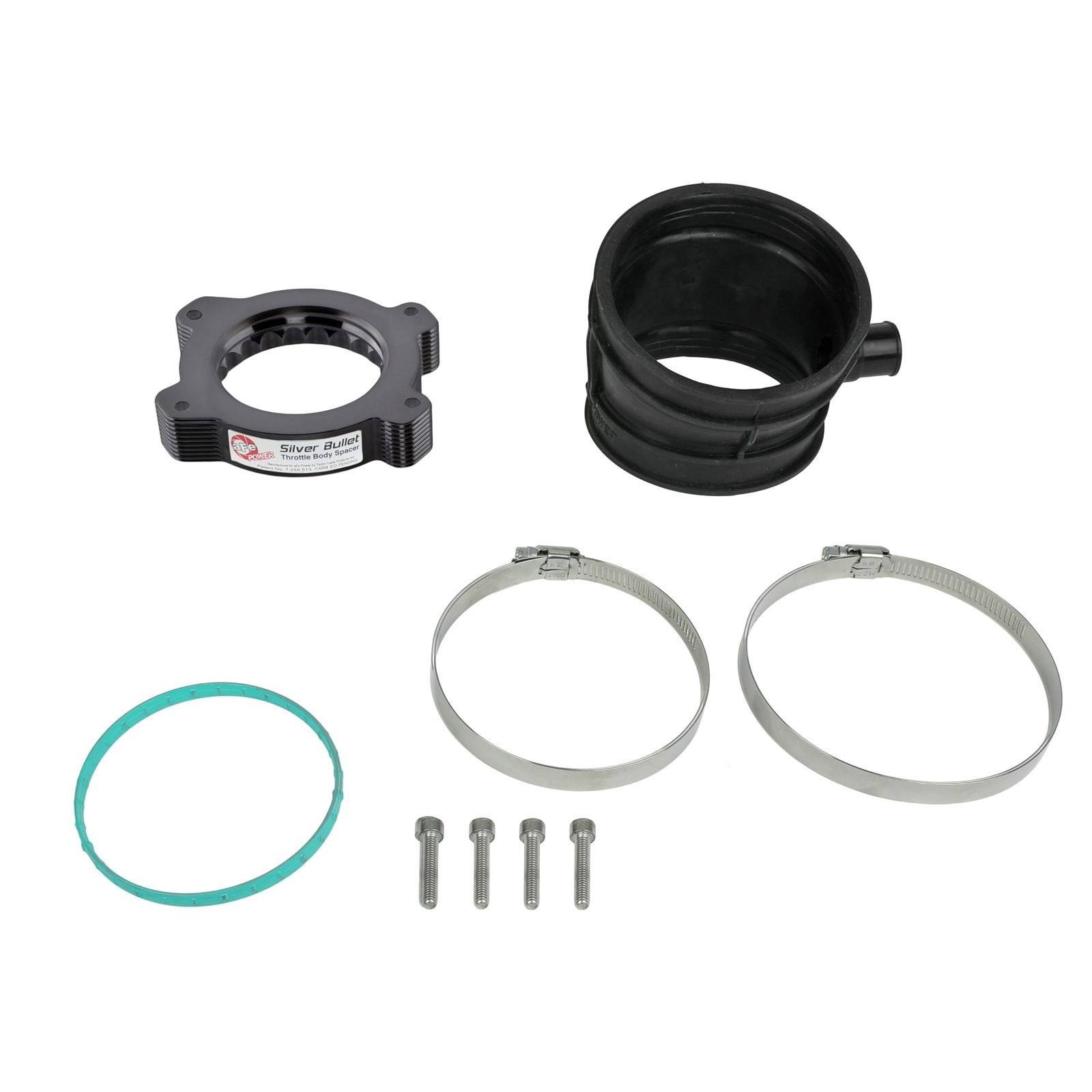 aFe Power AFE-46-34023B Silver Bullet Throttle Body Spacer Kit Black Chevrolet Corvette (C8) 20-22 V8-6.2L - Image 4