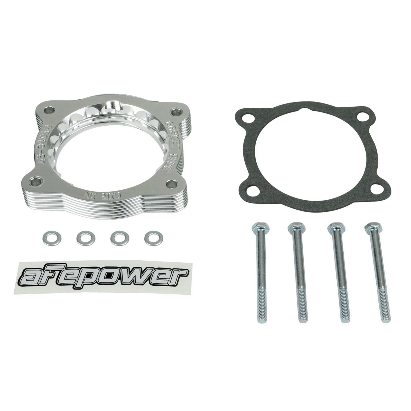 aFe Power AFE-46-34018 Silver Bullet Throttle Body Spacer Kit GM Colorado/Canyon 04-06 L5-3.5L/07-12 L5-3.7L - Image 2