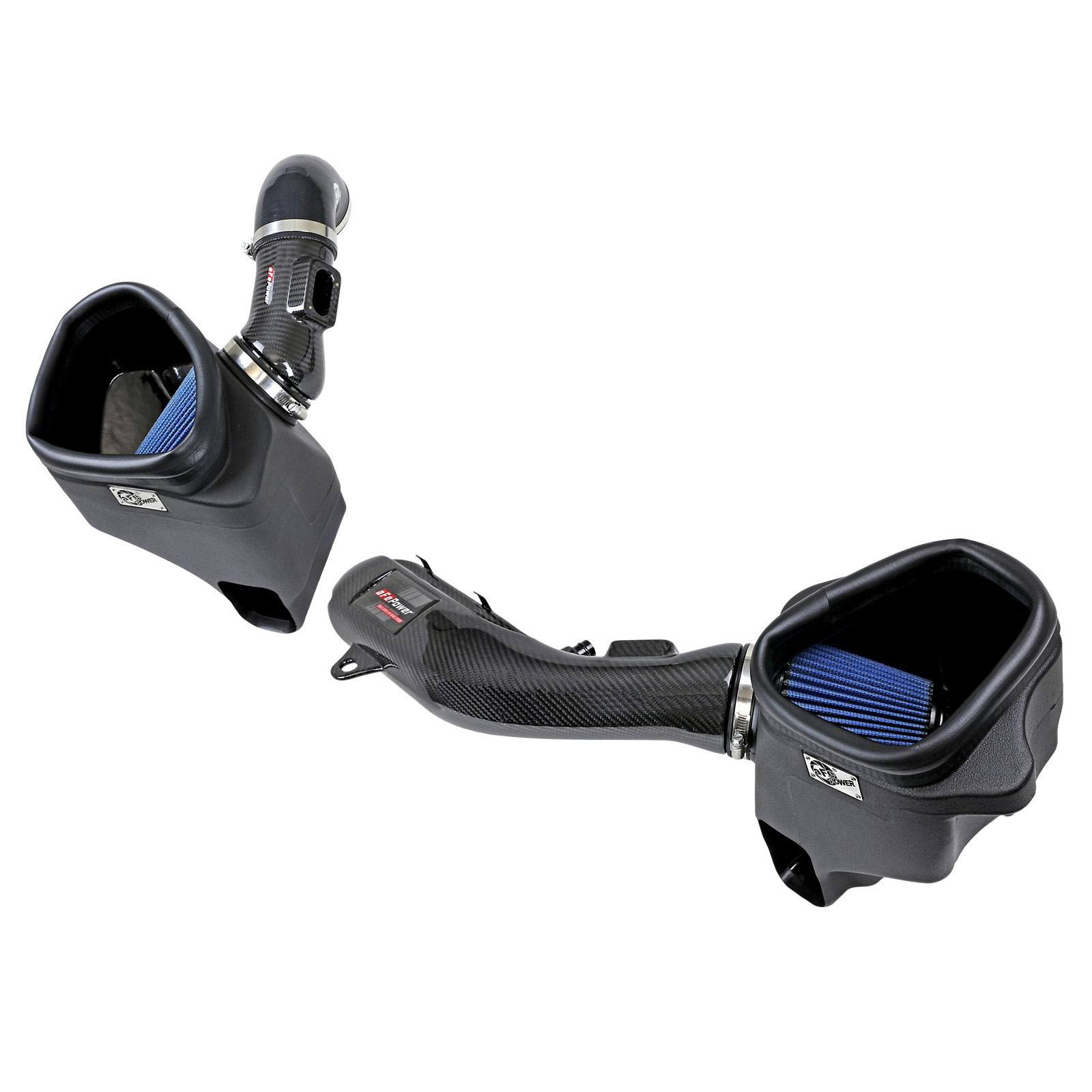 aFe Power AFE-57-10006R Track Series Stage-2 Carbon Fiber Intake System w/ Pro 5R Media BMW M2 Competition (F87) 19-21/M3/M4 (F80/82/83) 15-20 L6-3.0L (tt) S55
