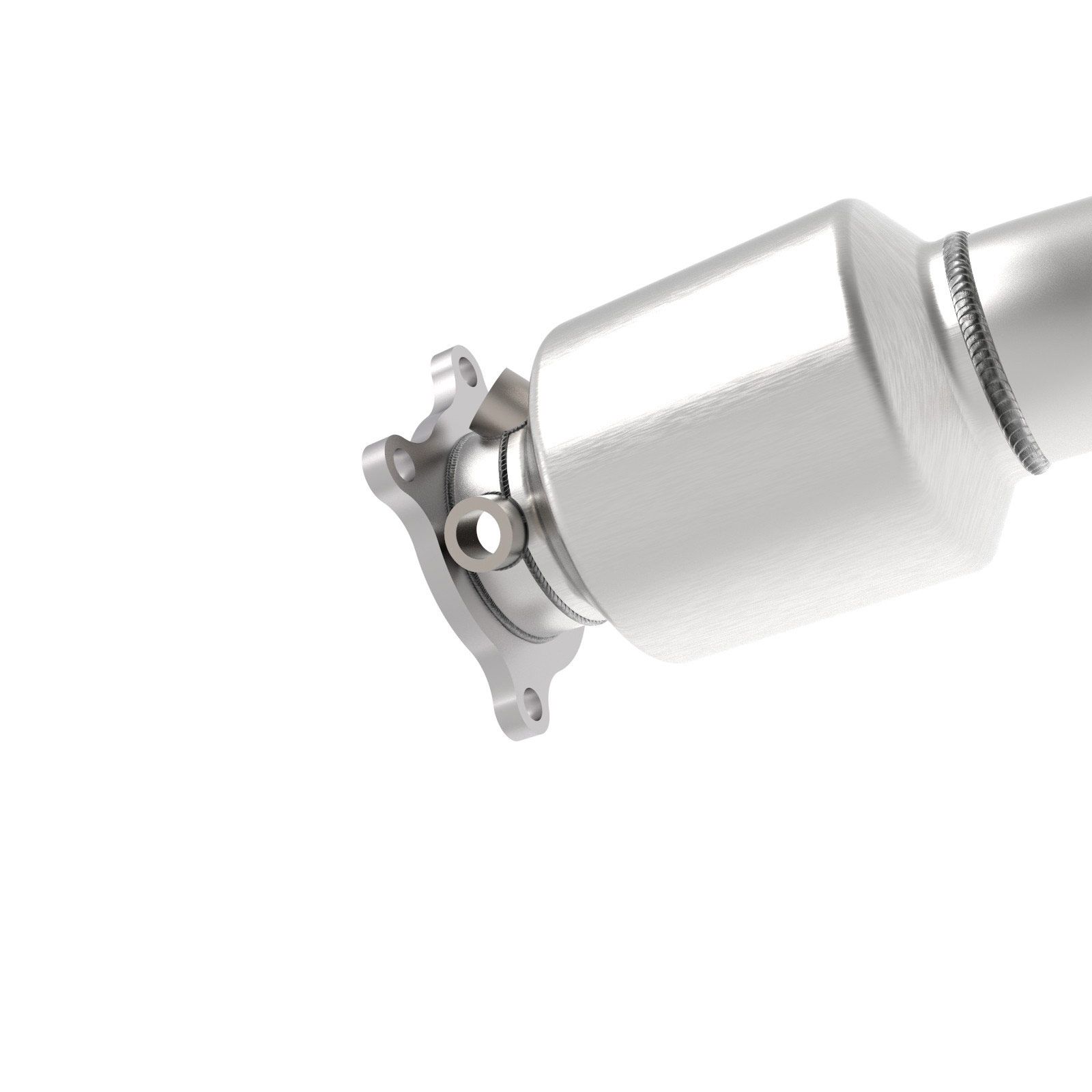 aFe Power AFE-48-36410-YC Twisted Steel Down Pipe 3 IN 304 Stainless Steel w/ Cat Audi A4/A5 (B8) 09-16 L4-2.0L (t) - Image 3