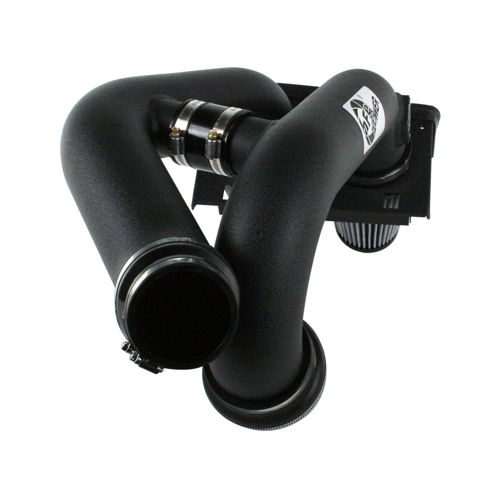 Magnum FORCE Stage-2 Dual 3-1/2 IN Cold Air Intake System w/Pro DRY S Media - OVERSTOCK