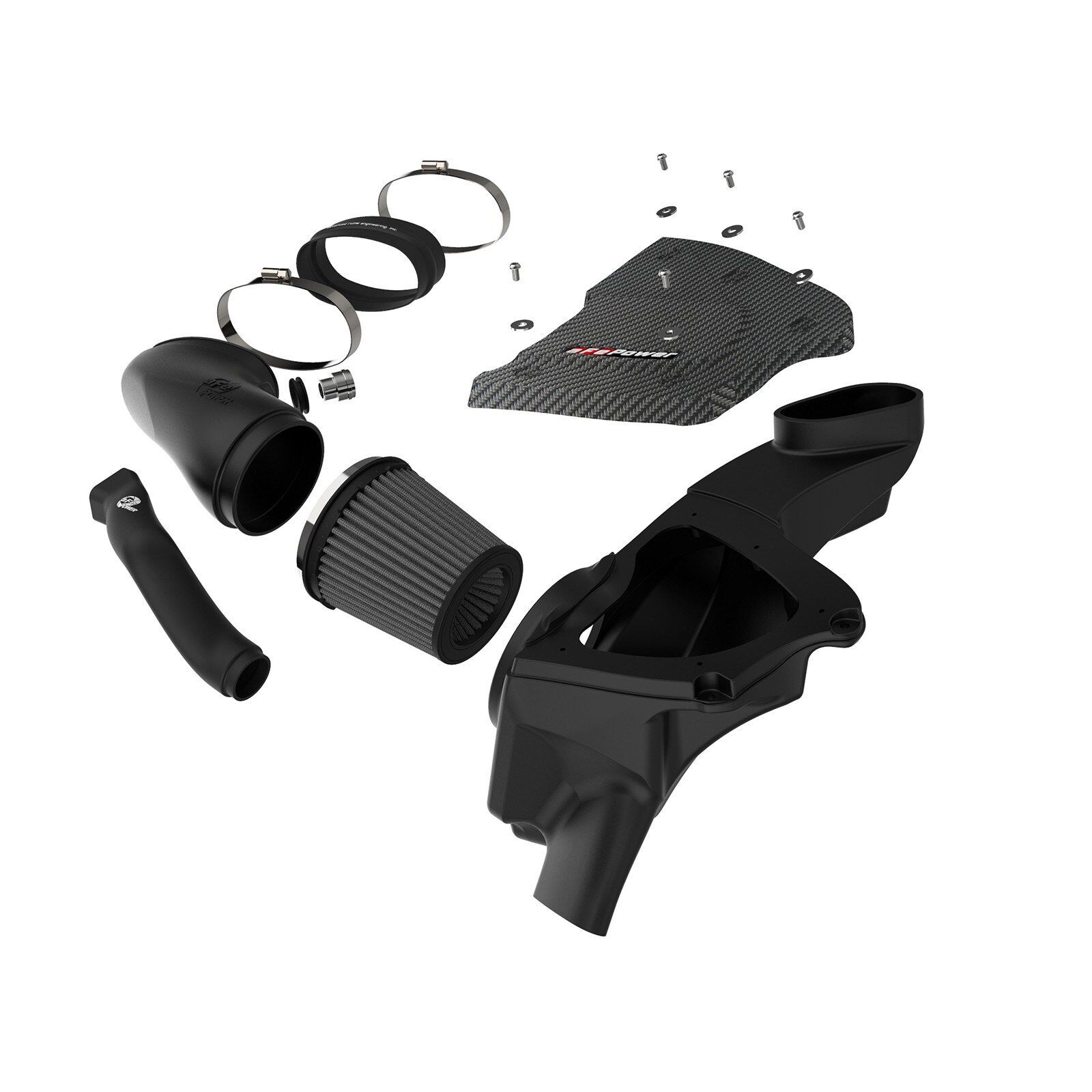 Magnum FORCE Stage-2 Si Cold Air Intake System - Carbon Fiber Look Trim Media