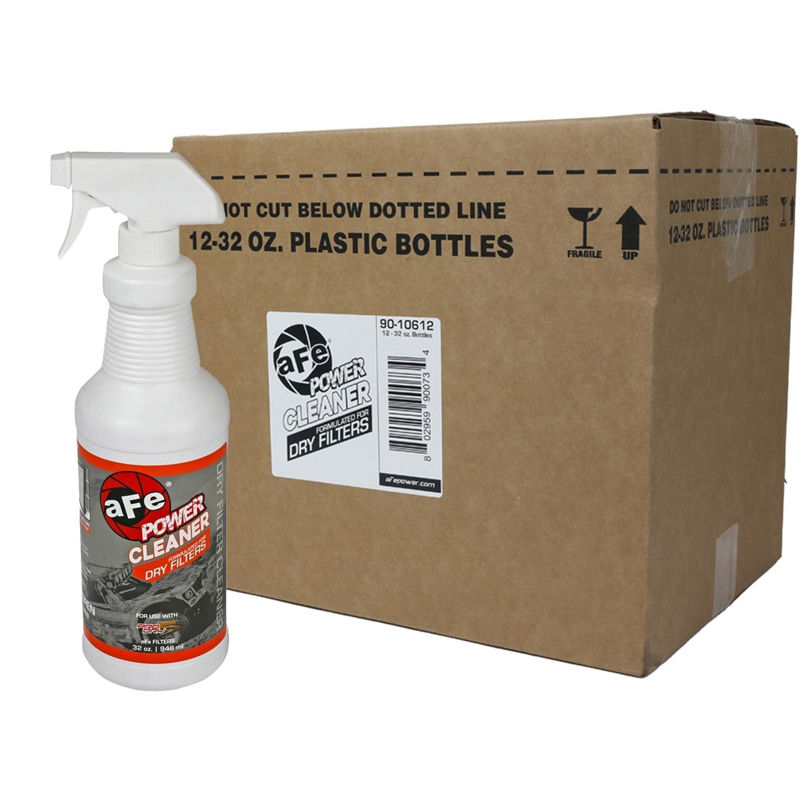 POWER CLEANER 32 oz for Dry Air Filters (12 Pack)