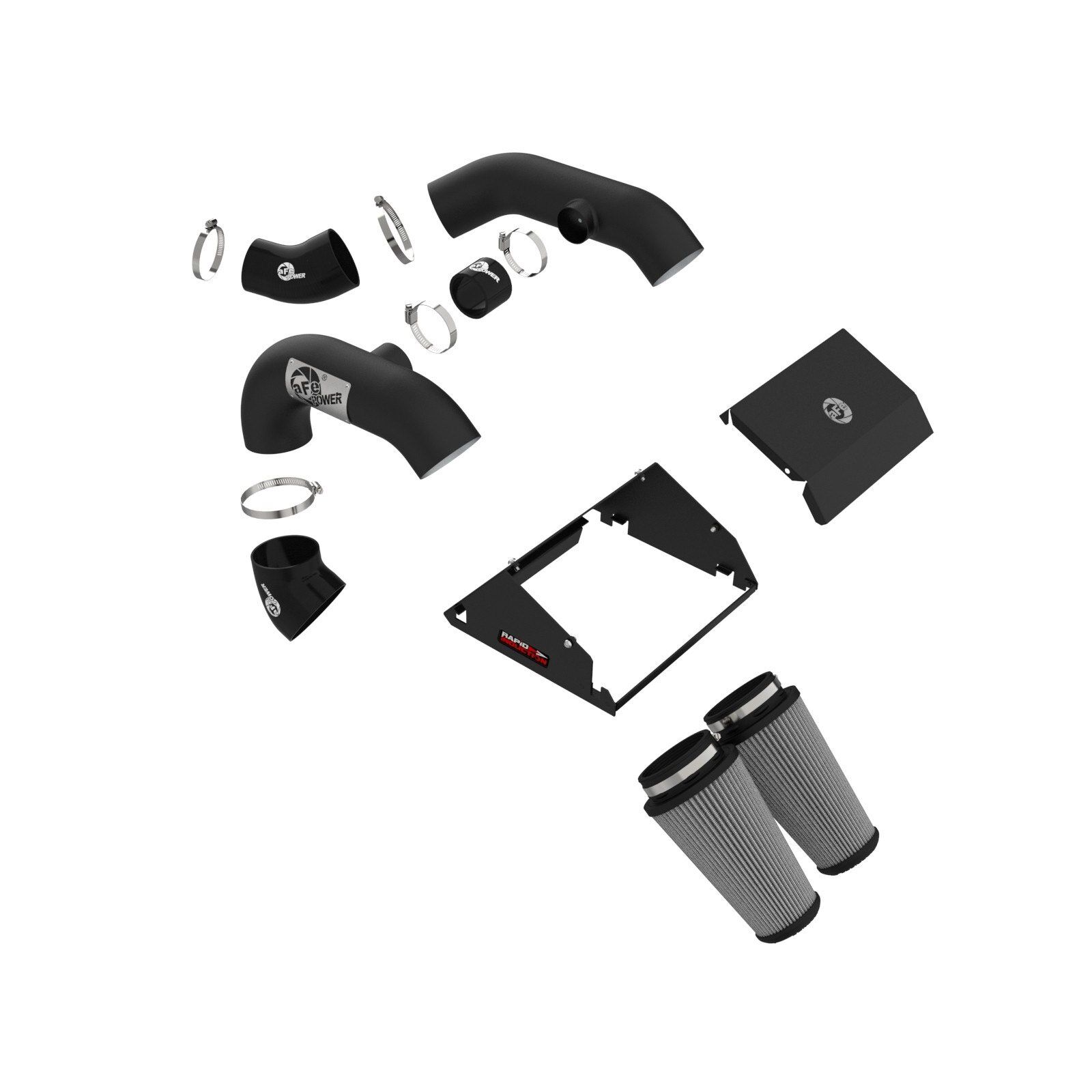 Rapid Induction Cold Air Intake System w/ Pro DRY S Filter