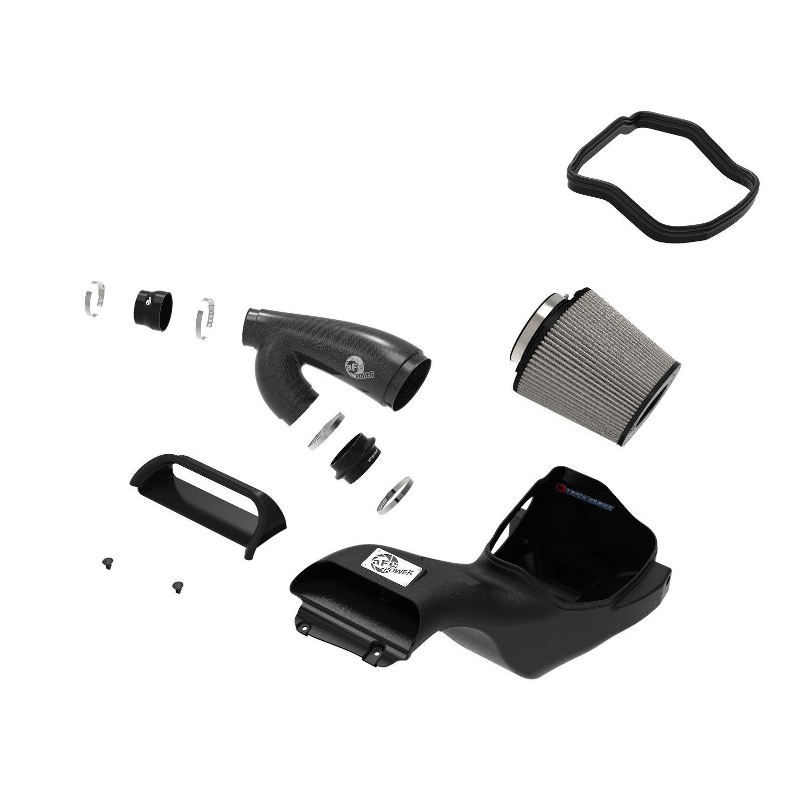 Track Series Carbon Fiber Cold Air Intake System w/ Pro DRY S Filter