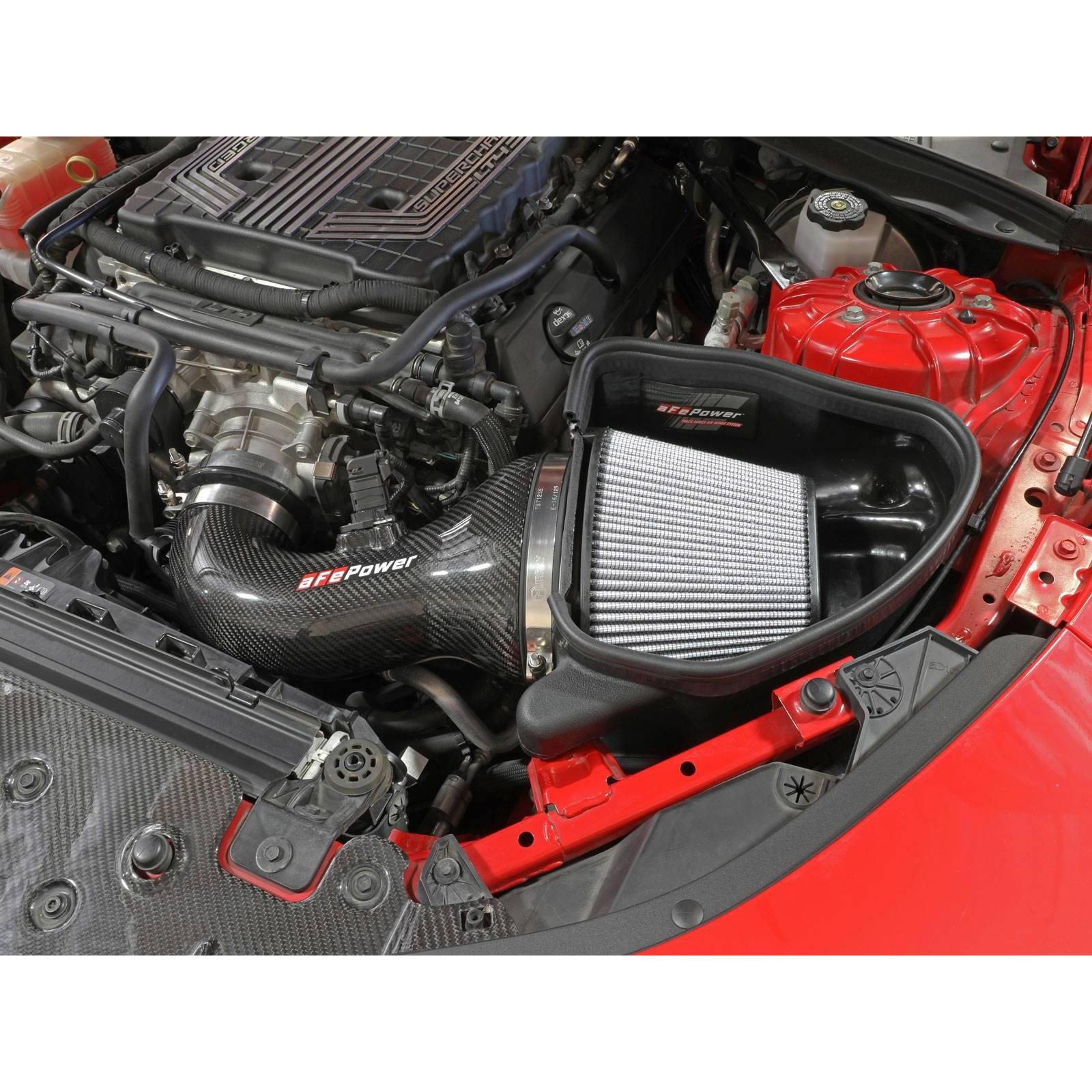 Track Series Carbon Fiber Cold Air Intake System w/ Pro DRY S Filter
