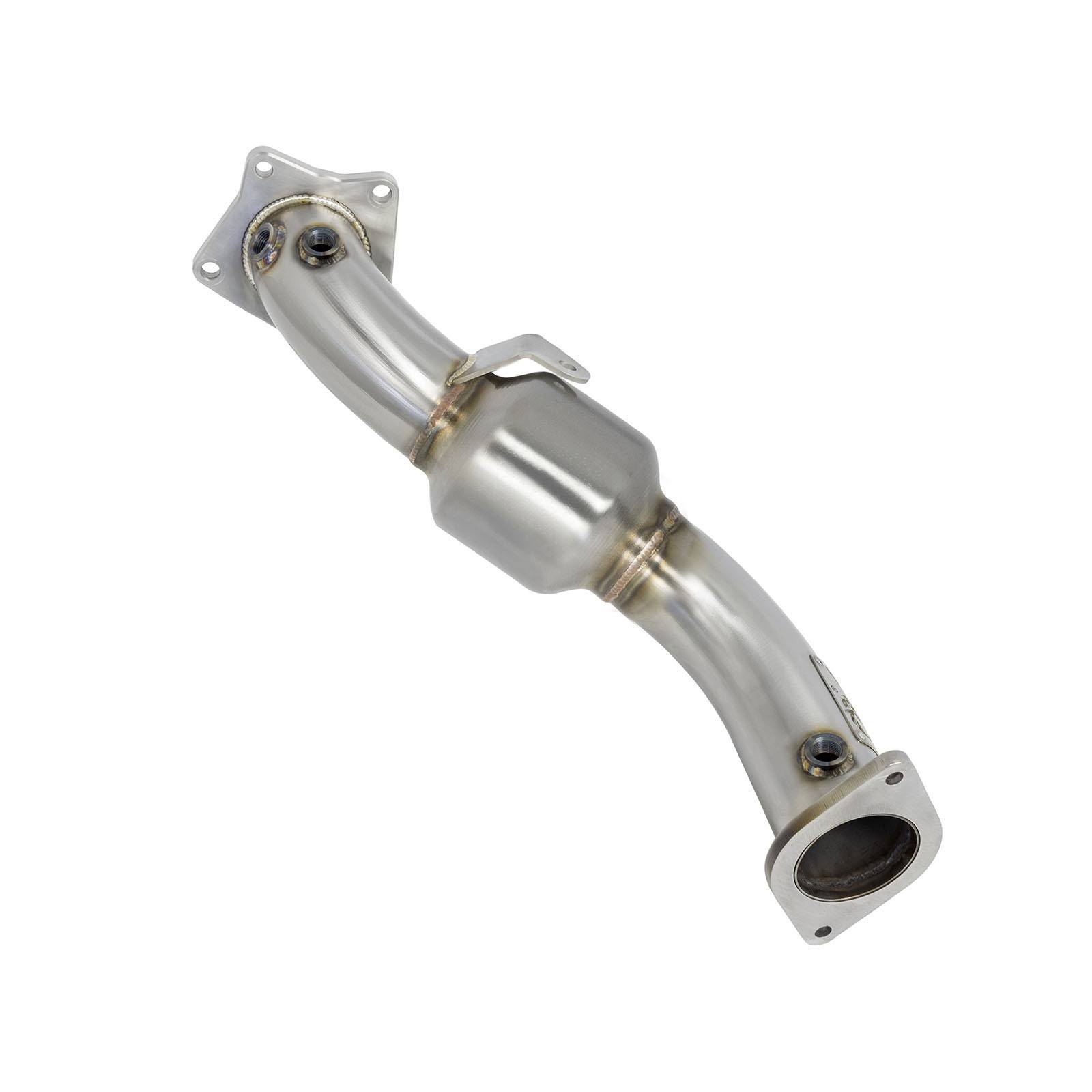 Twisted Steel Down Pipe 3 IN 304 Stainless Steel w/ Cat 48-34126-HC