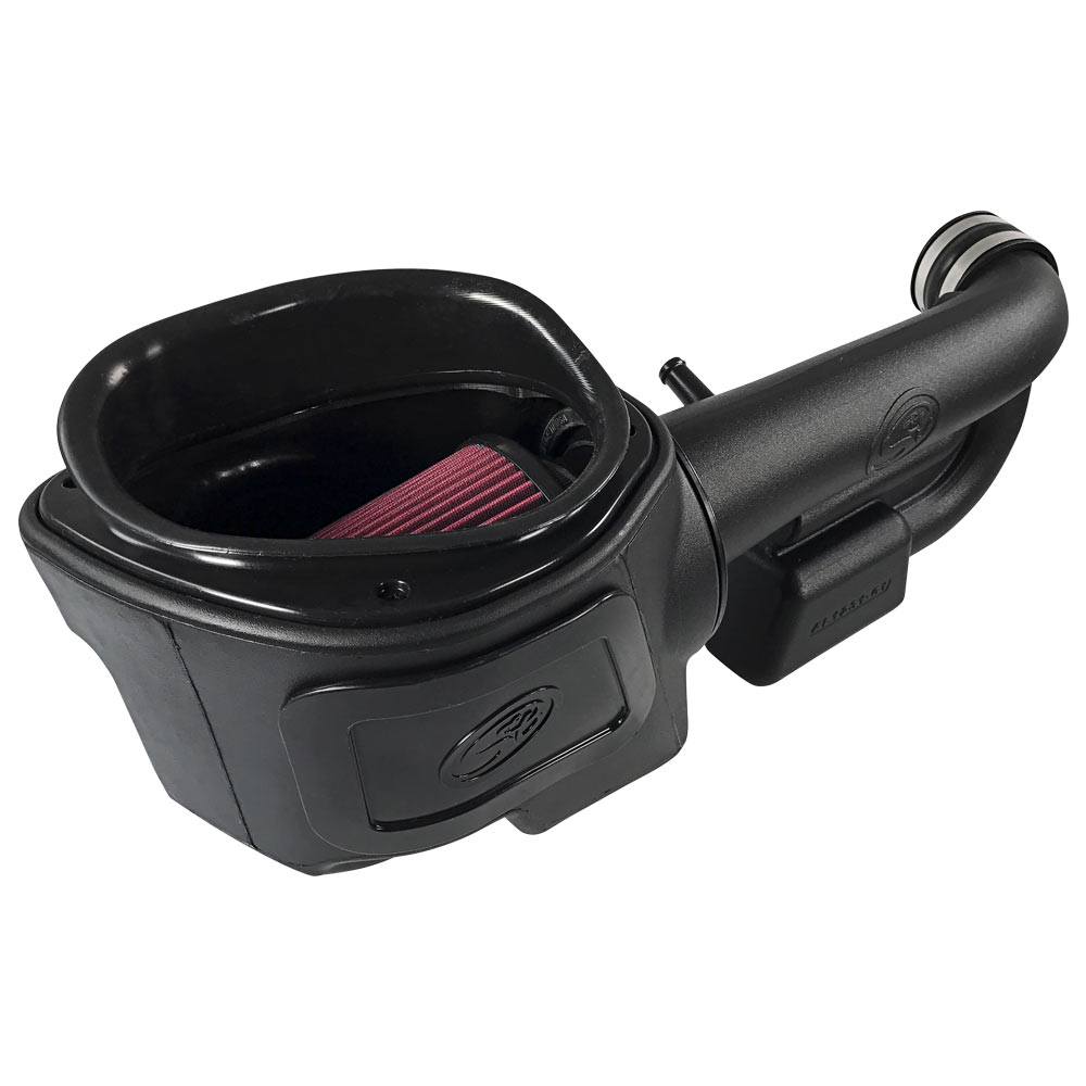 S&B Cold Air Intake For 12-18 Jeep Wrangler JK V6-3.6L Extendable White