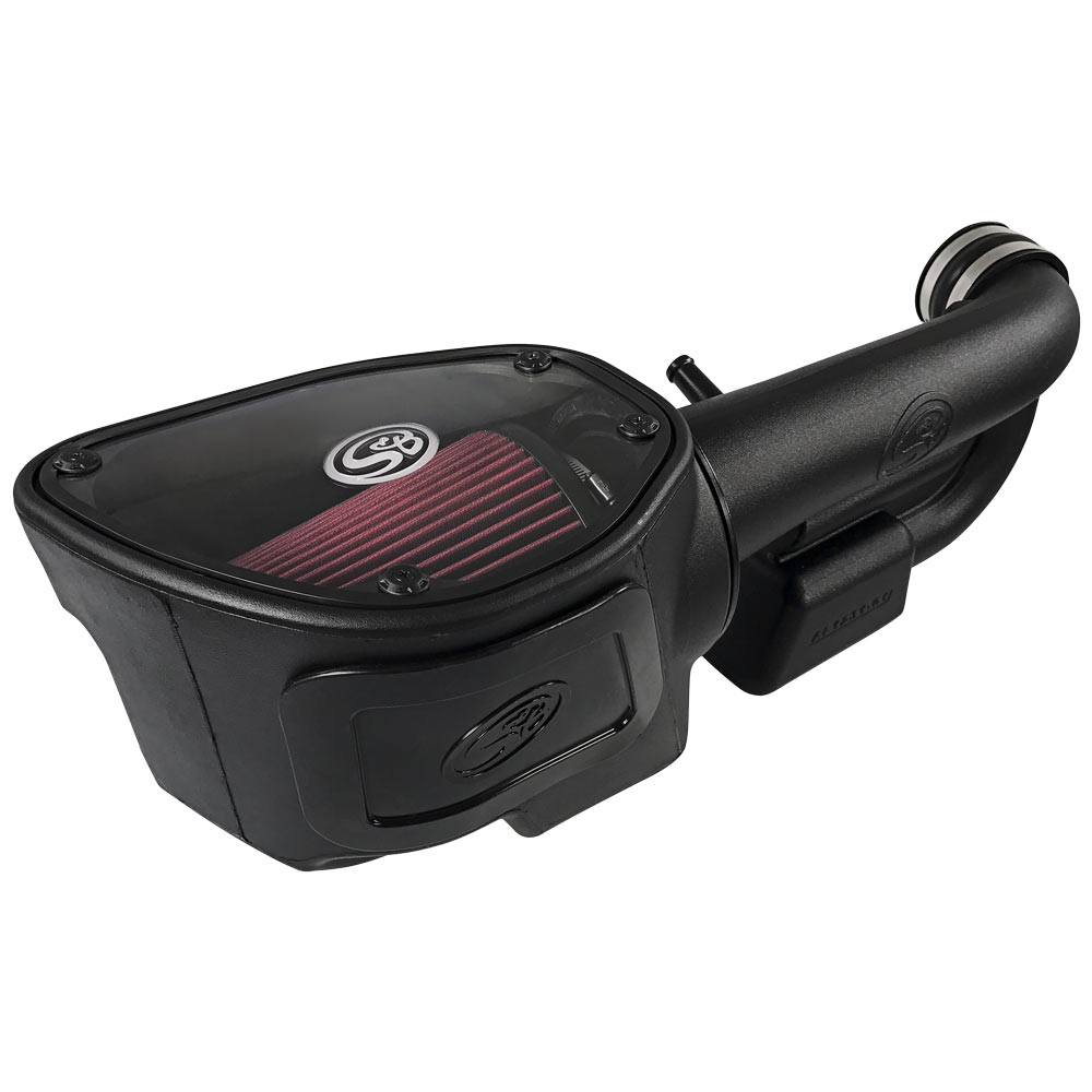 S&B Cold Air Intake For 12-18 Jeep Wrangler JK V6-3.6L Extendable White