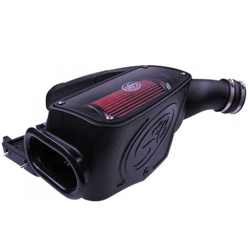 S&B Cold Air Intake For 98-03 Ford F250 F350 F450 F550 V8-7.3L Powerstroke Extendable White