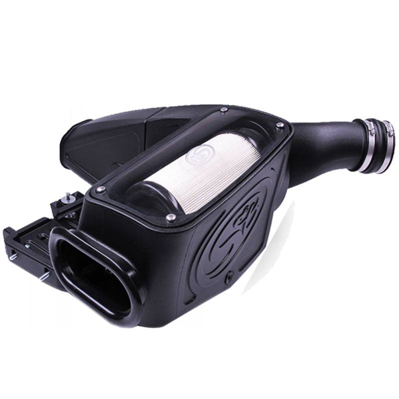 S&B Cold Air Intake For 98-03 Ford F250 F350 F450 F550 V8-7.3L Powerstroke Extendable White