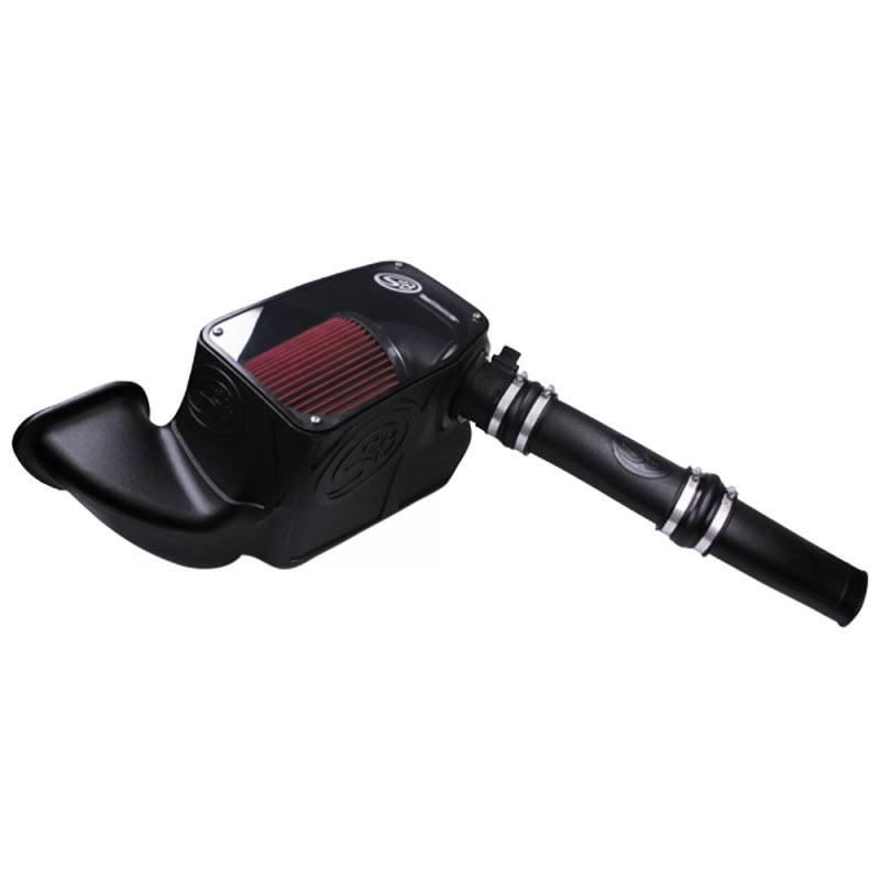 S&B 75-5074 Cold Air Intake For 14-18 Dodge Ram 1500 3.0L EcoDiesel V6 Cotton Cleanable Red