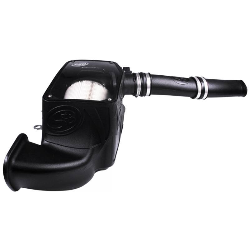 S&B Cold Air Intake For 14-18 Dodge Ram 1500 3.0L EcoDiesel V6 Extendable White