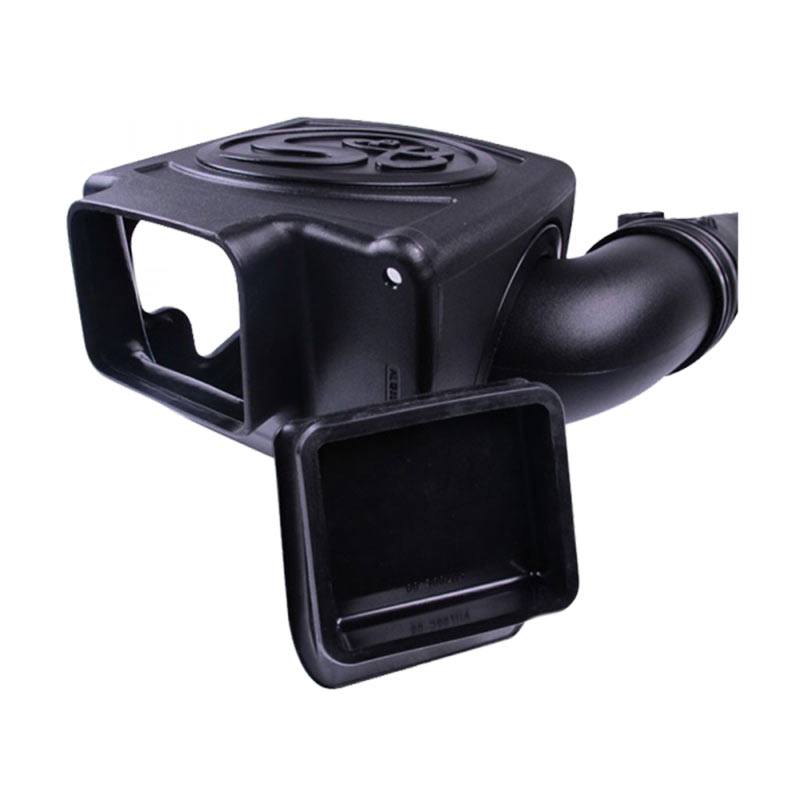S&B Cold Air Intake For 11-16 Chevrolet Silverado GMC Sierra V8-6.6L LML Duramax Extendable White