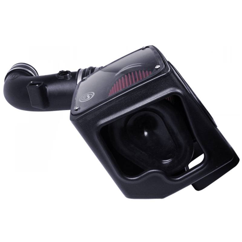 S&B Cold Air Intake For 11-16 Chevrolet Silverado GMC Sierra V8-6.6L LML Duramax Extendable White