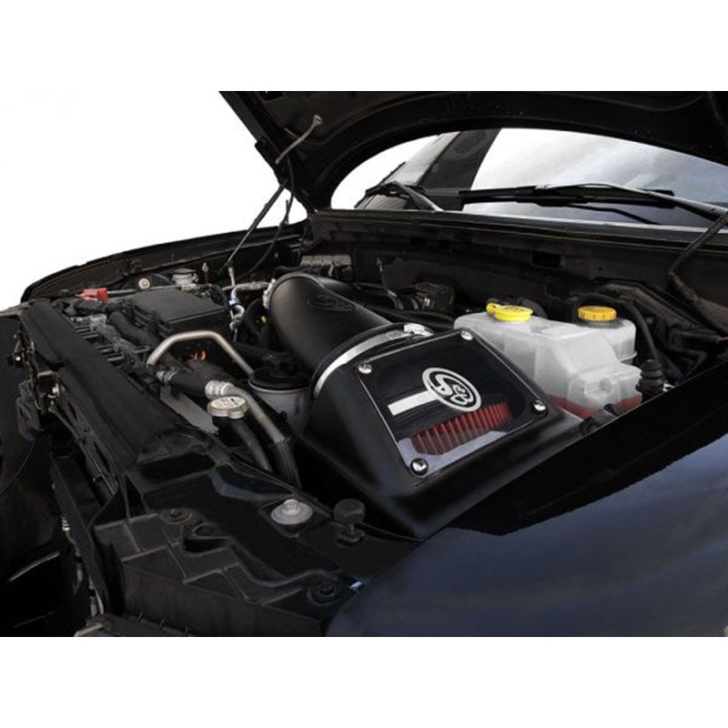 S&B Cold Air Intake For 11-14 Ford F150 V8-5.0L Extendable White
