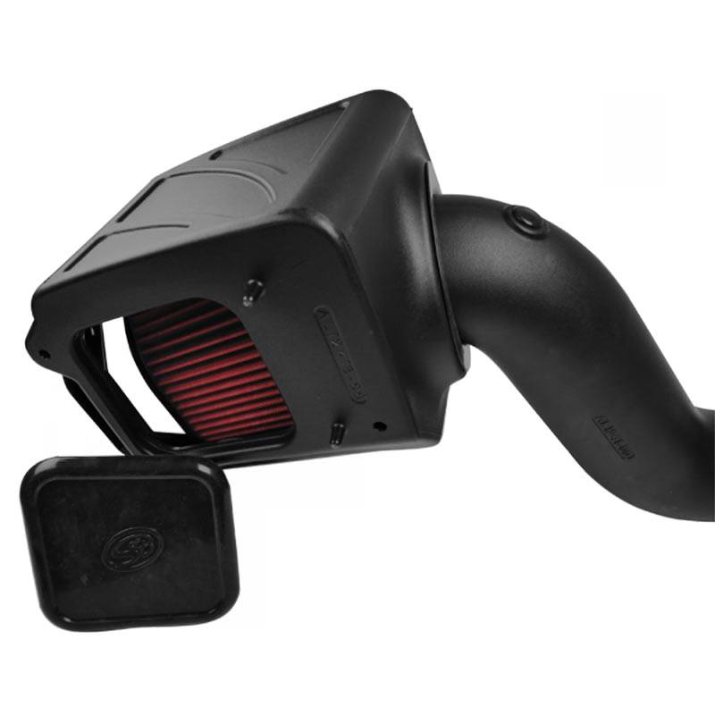 S&B Cold Air Intake For 06-07 Chevrolet Silverado GMC Sierra V8-6.6L LLY-LBZ Duramax Extendable White