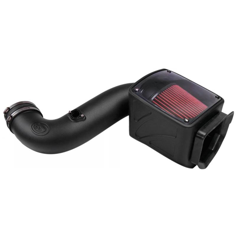 S&B Cold Air Intake For 06-07 Chevrolet Silverado GMC Sierra V8-6.6L LLY-LBZ Duramax Extendable White