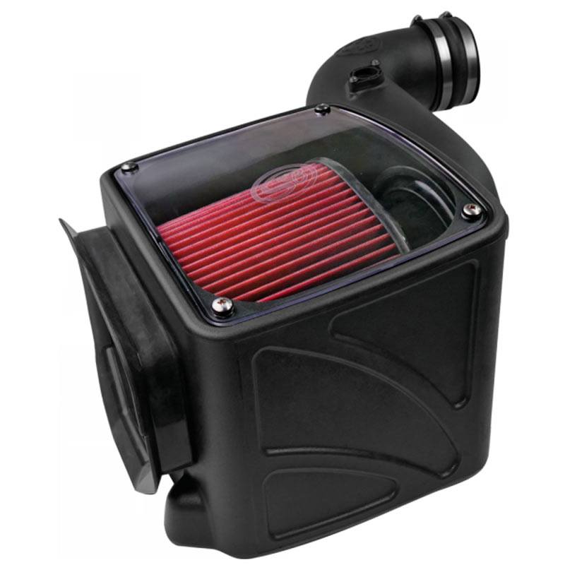 S&B Cold Air Intake For 06-07 Chevrolet Silverado GMC Sierra V8-6.6L LLY-LBZ Duramax Extendable White