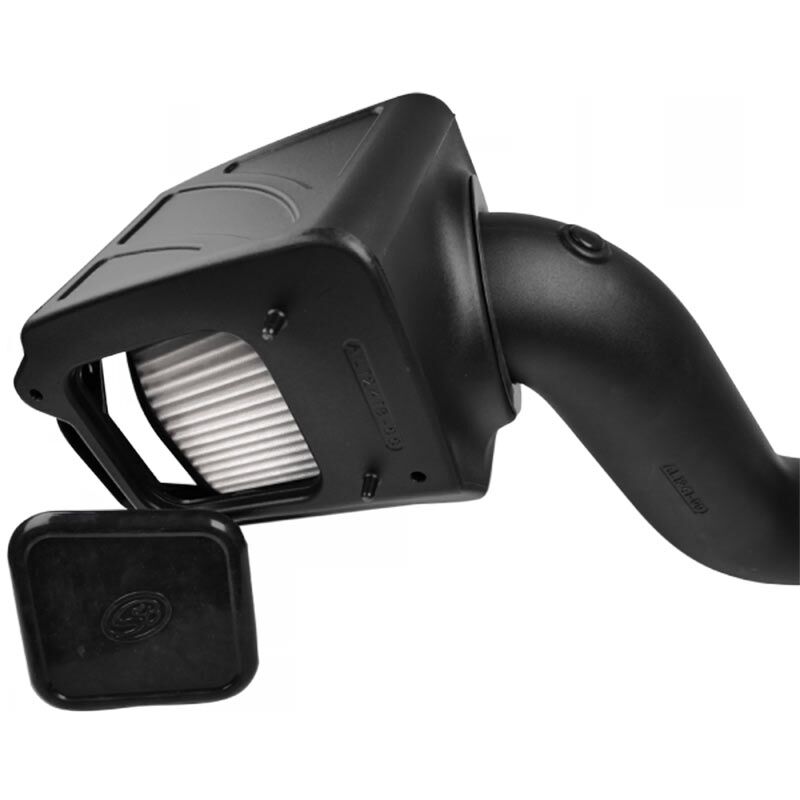 S&B Cold Air Intake For 06-07 Chevrolet Silverado GMC Sierra V8-6.6L LLY-LBZ Duramax Extendable White