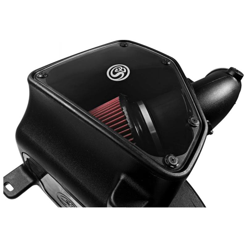 S&B Cold Air Intake For 14-18 Dodge Ram 2500/ 3500 Hemi V8-6.4L Extendable White