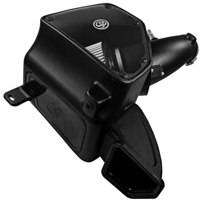 S&B Cold Air Intake For 14-18 Dodge Ram 2500/ 3500 Hemi V8-6.4L Extendable White