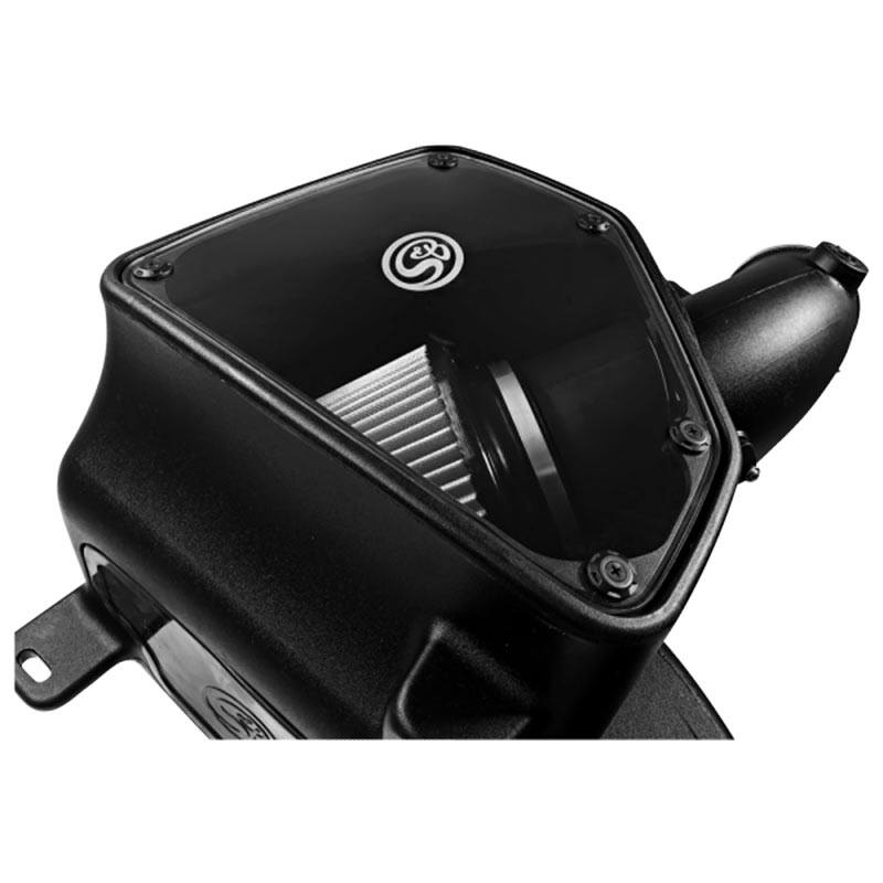S&B Cold Air Intake For 14-18 Dodge Ram 2500/ 3500 Hemi V8-6.4L Extendable White
