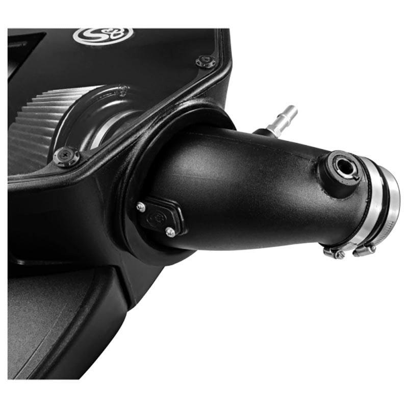 S&B Cold Air Intake For 14-18 Dodge Ram 2500/ 3500 Hemi V8-6.4L Extendable White