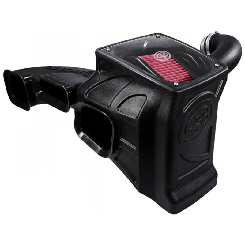S&B 75-5088 Cold Air Intake For 15-16 Chevrolet Colorado GMC Canyon 3.6L V6 Oiled Cotton Cleanable Red